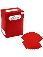 Quiver Time Deck Box Quiver Time Red & 80 Sleeves