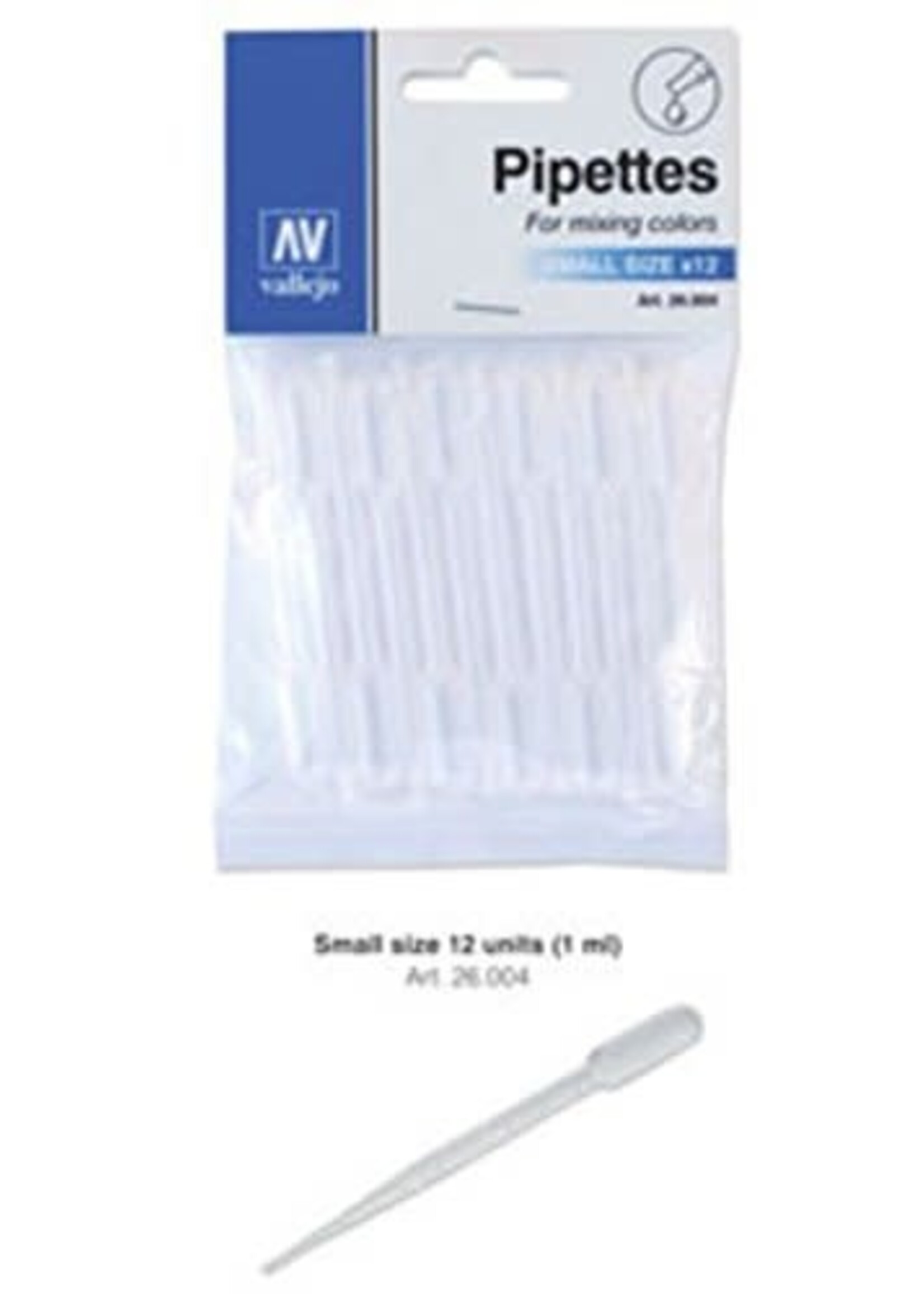 Vallejo VAL26004 Pipettes Small (12pc)