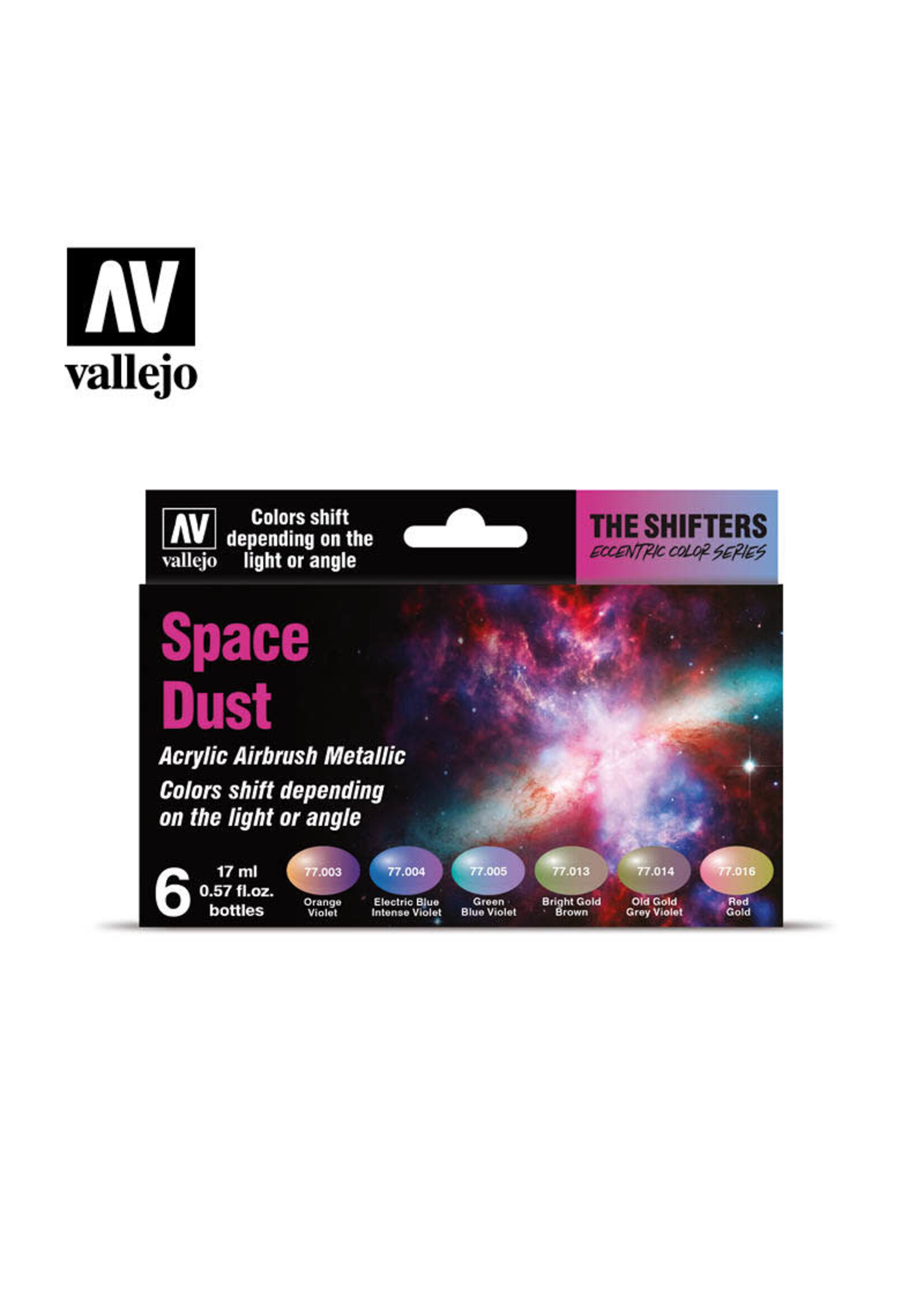 Vallejo VAL77091 Space Dust Set (6pc)