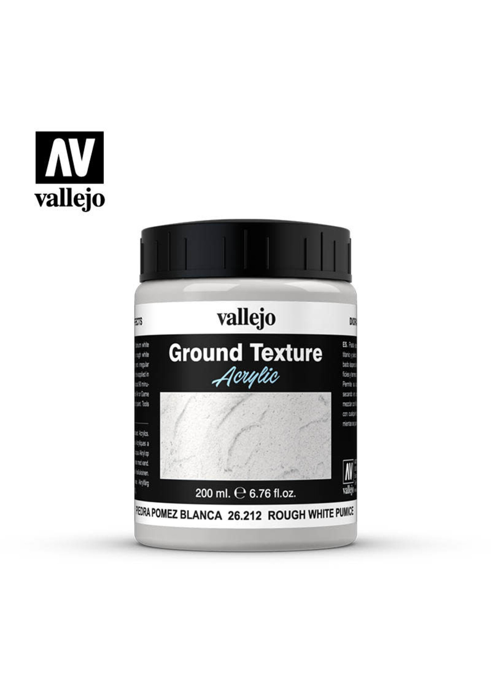 Vallejo VAL26212 Rough White Pumice Paste (200ml)