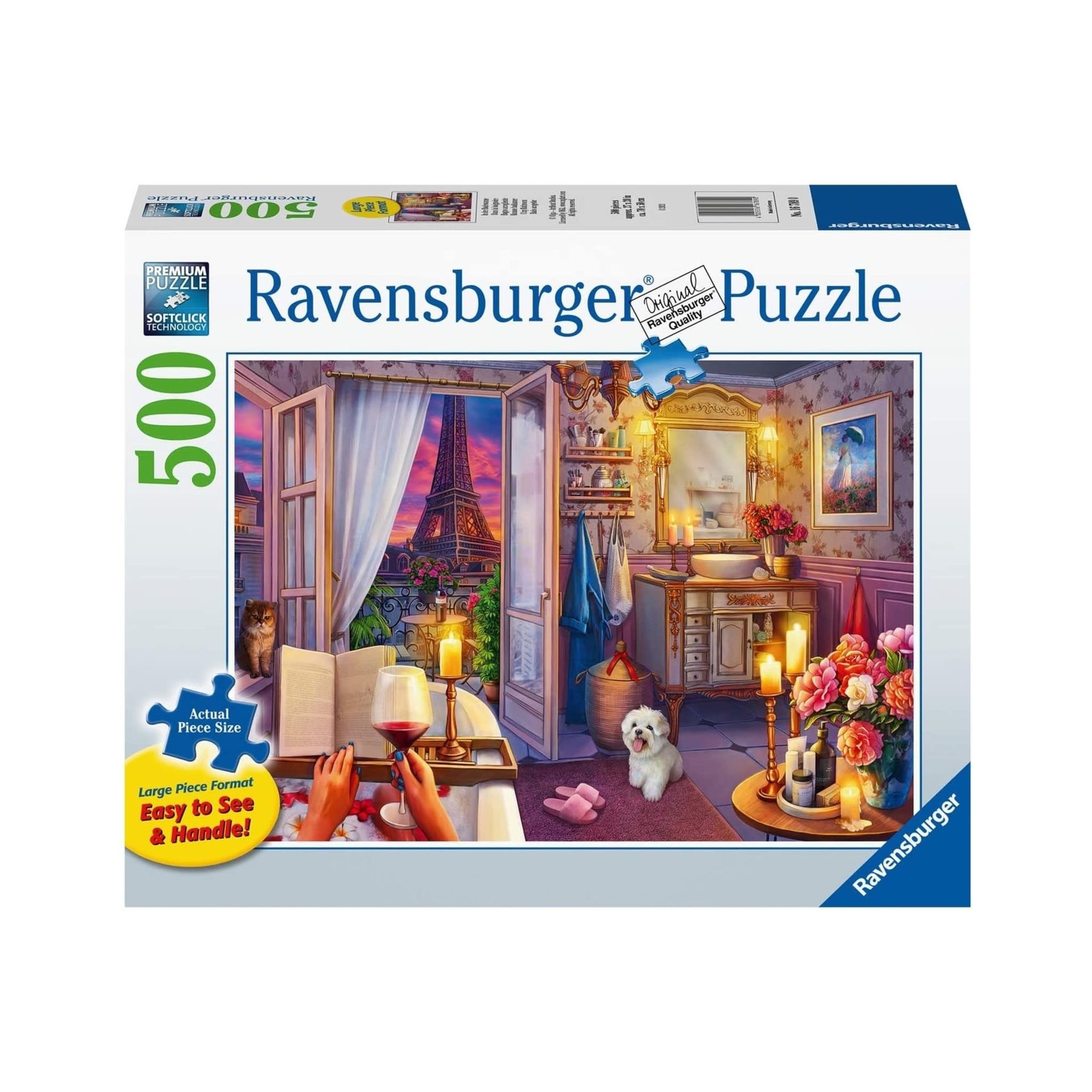 Ravensburger RAV16789 Cozy Bathroom (Puzzle500)