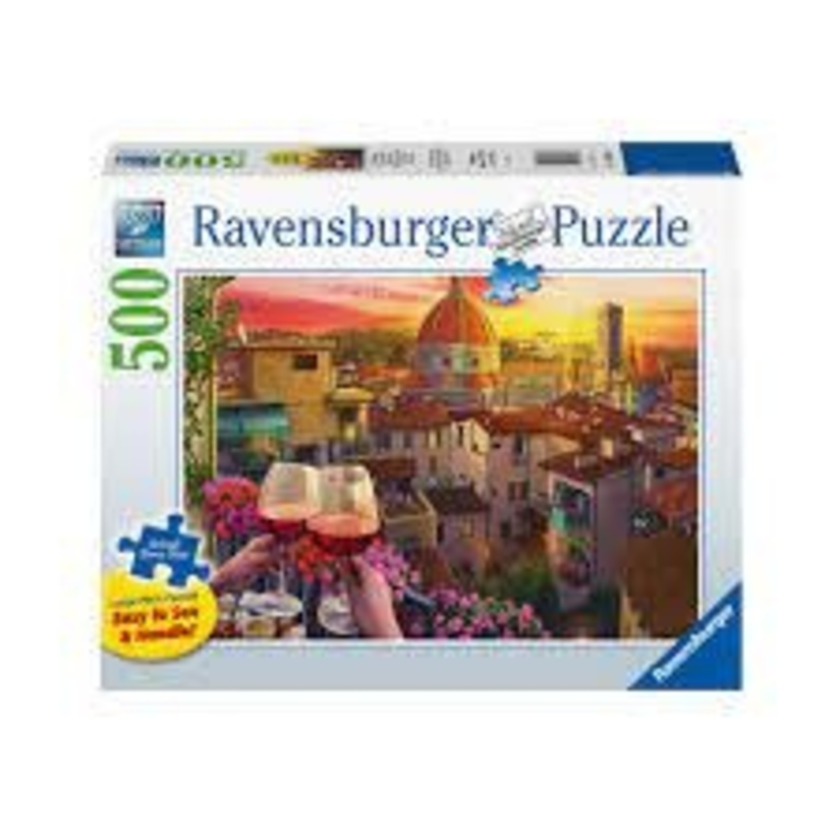 Ravensburger RAV16796 Cozy Wine Terrace (Puzzle500)