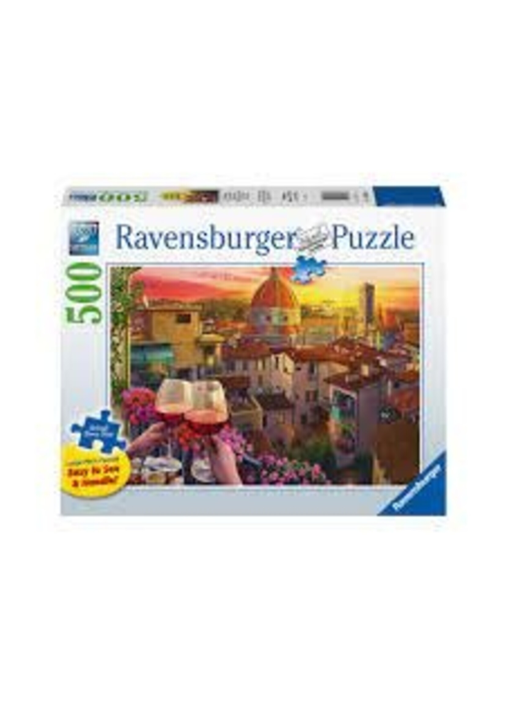 Ravensburger RAV16796 Cozy Wine Terrace (Puzzle500)