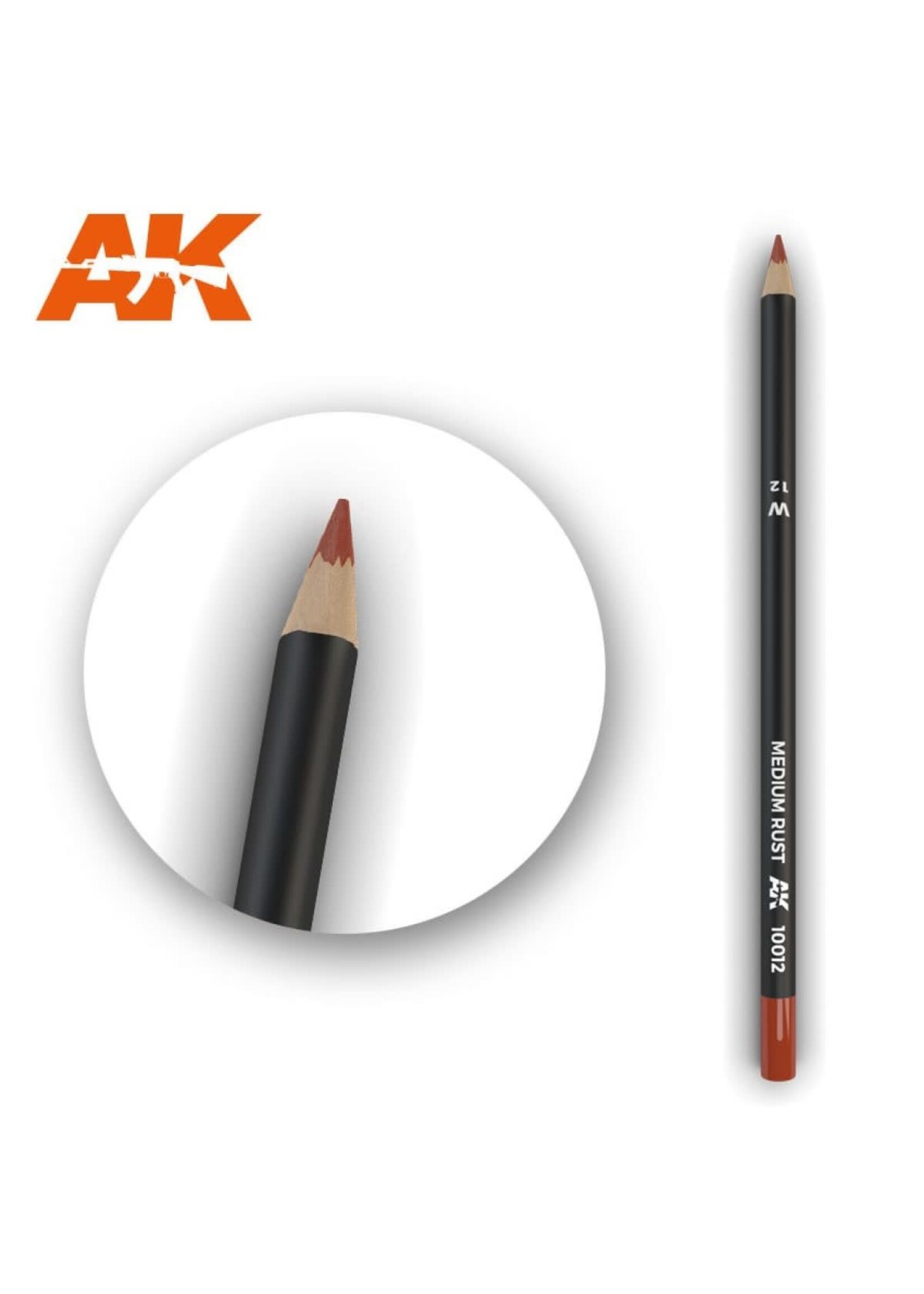 AK Interactive AK10012 Medium Rust Pencil