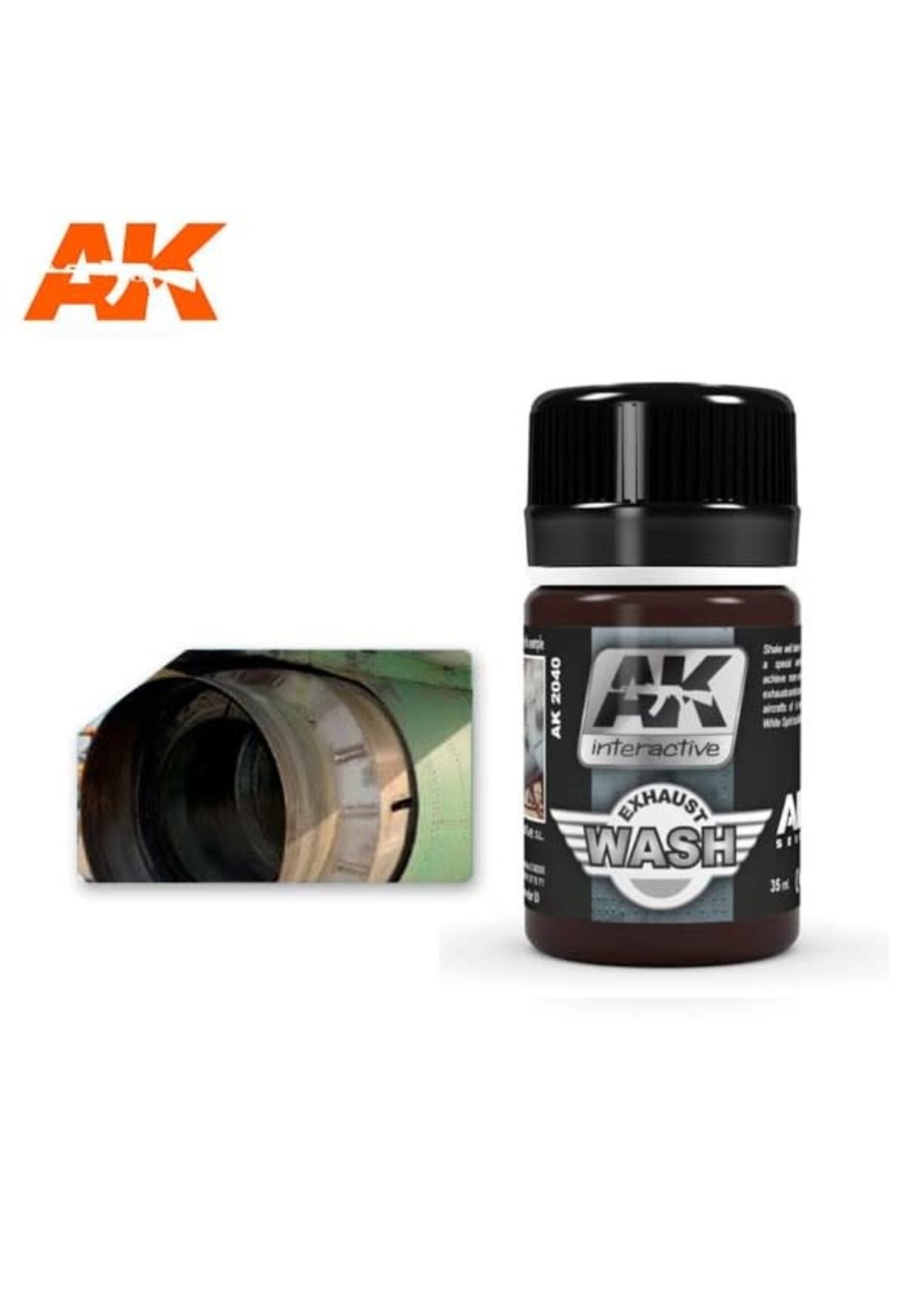 AK Interactive AK-2040 Wash For Exhaust