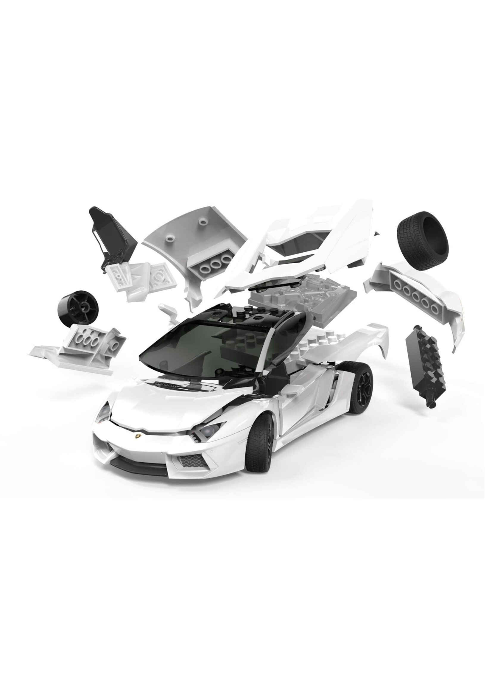 Airfix AIRJ6019 Lambourghini Aventador Quick Build