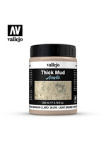 Vallejo VAL26810 Light Brown Thick Mud (200ml)