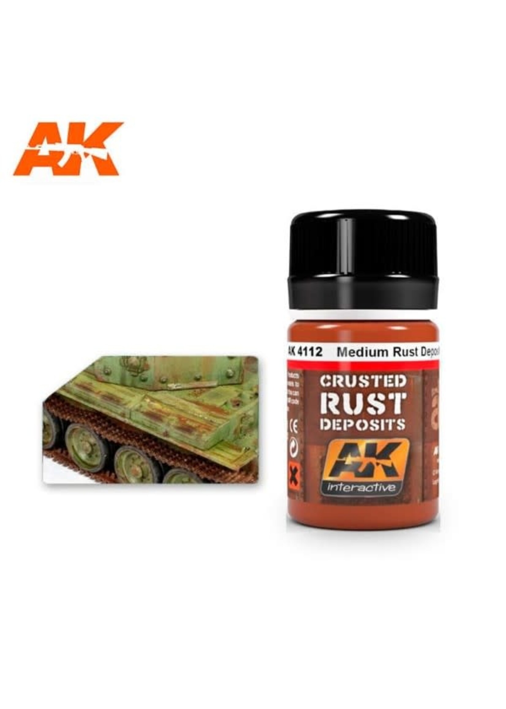 AK Interactive AK-4112 Medium Rust Deposit (35ml)