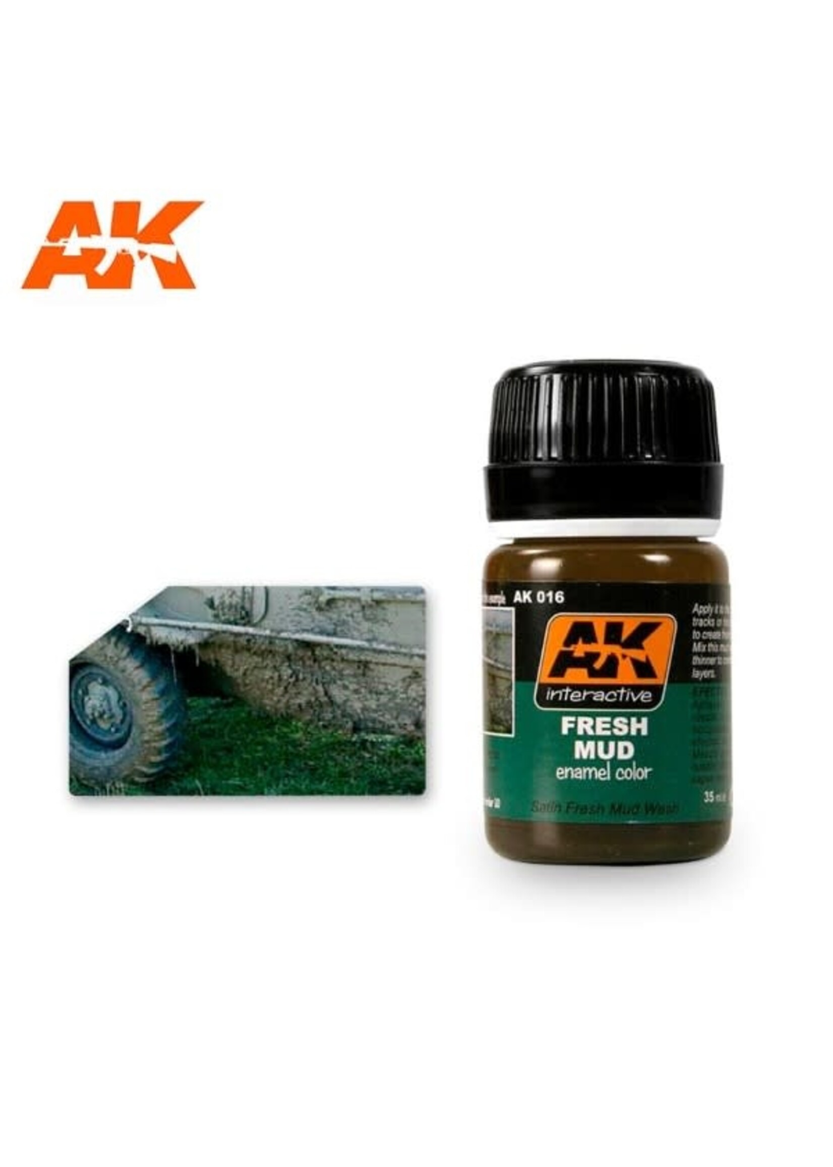 AK Interactive AK-016 Fresh Mud Effects