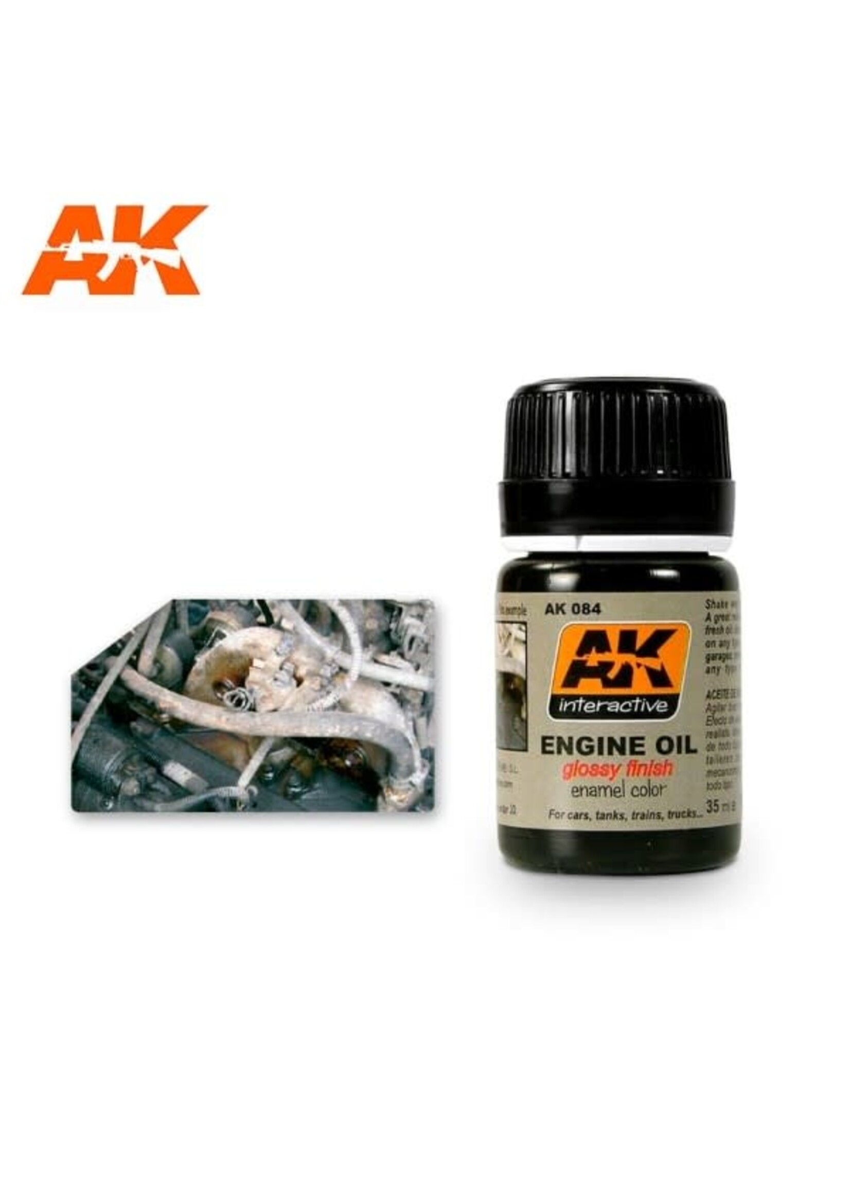 AK Interactive AK-084 Engine Oil (35ml)