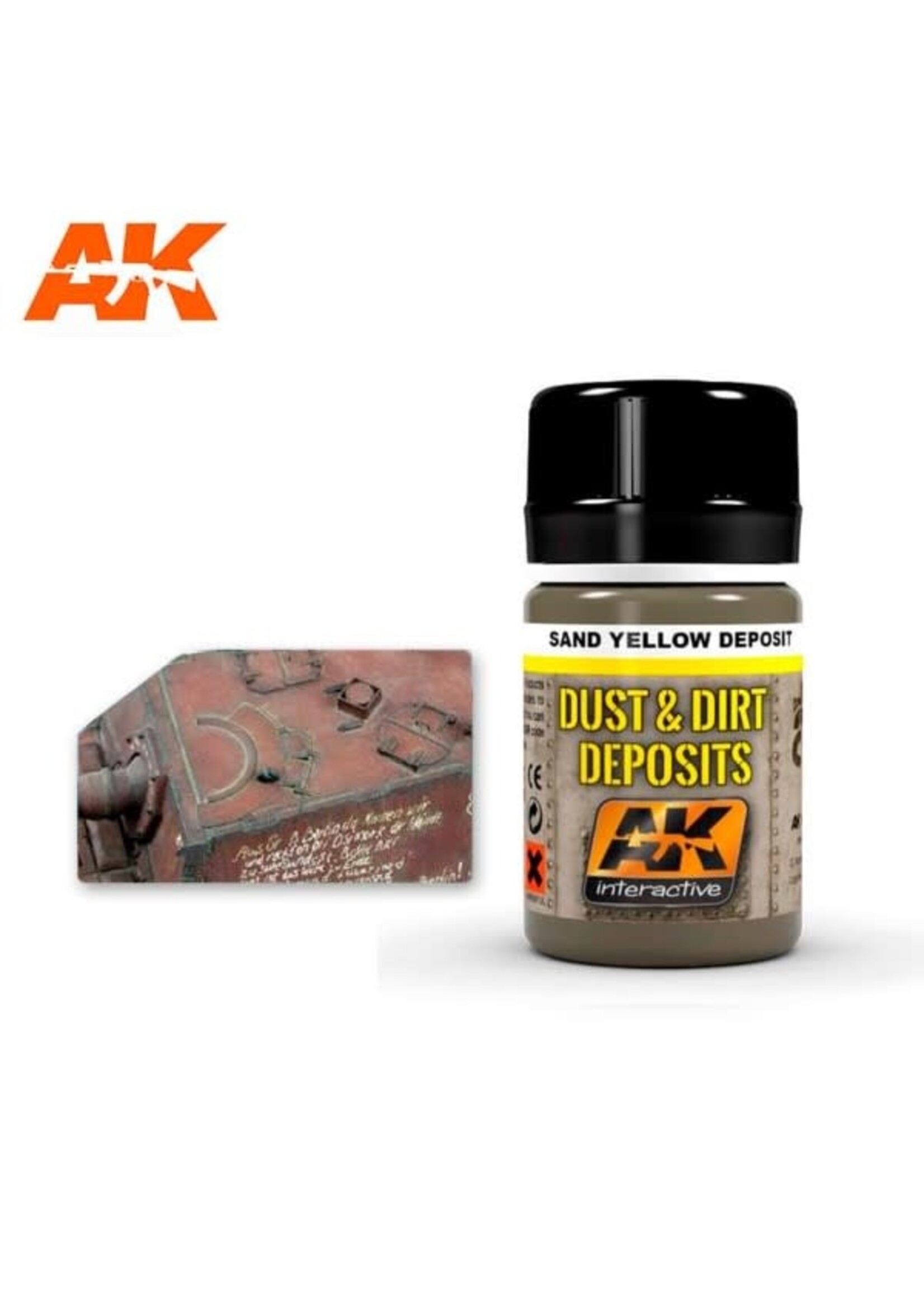 AK Interactive AK-4061 Sand Yellow Deposit (35ml)