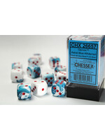 Chessex Dice 16mm 26657 12pc Gemini Astral-Blue/Red