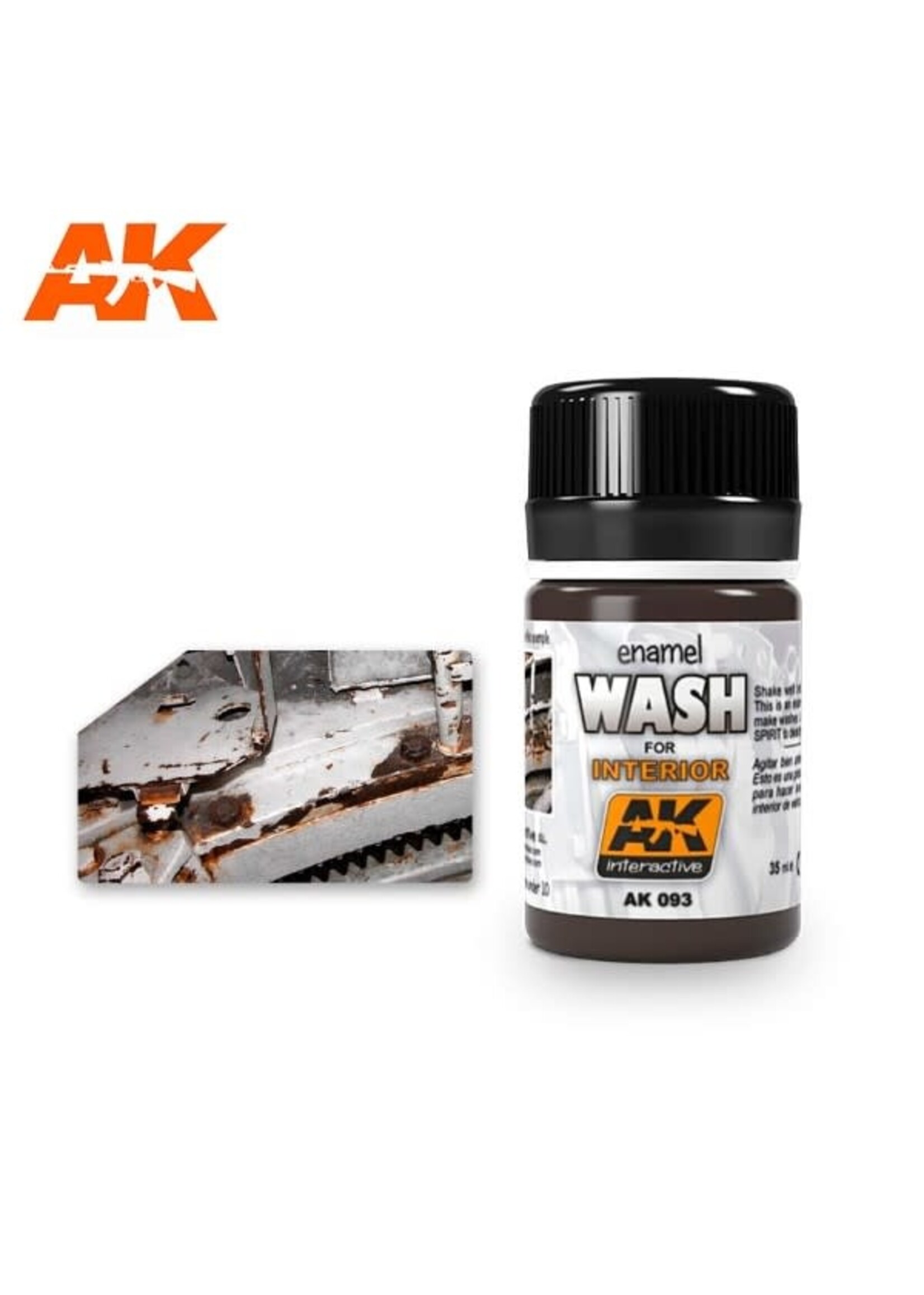 AK Interactive AK-093 Wash For Interiors (35ml)