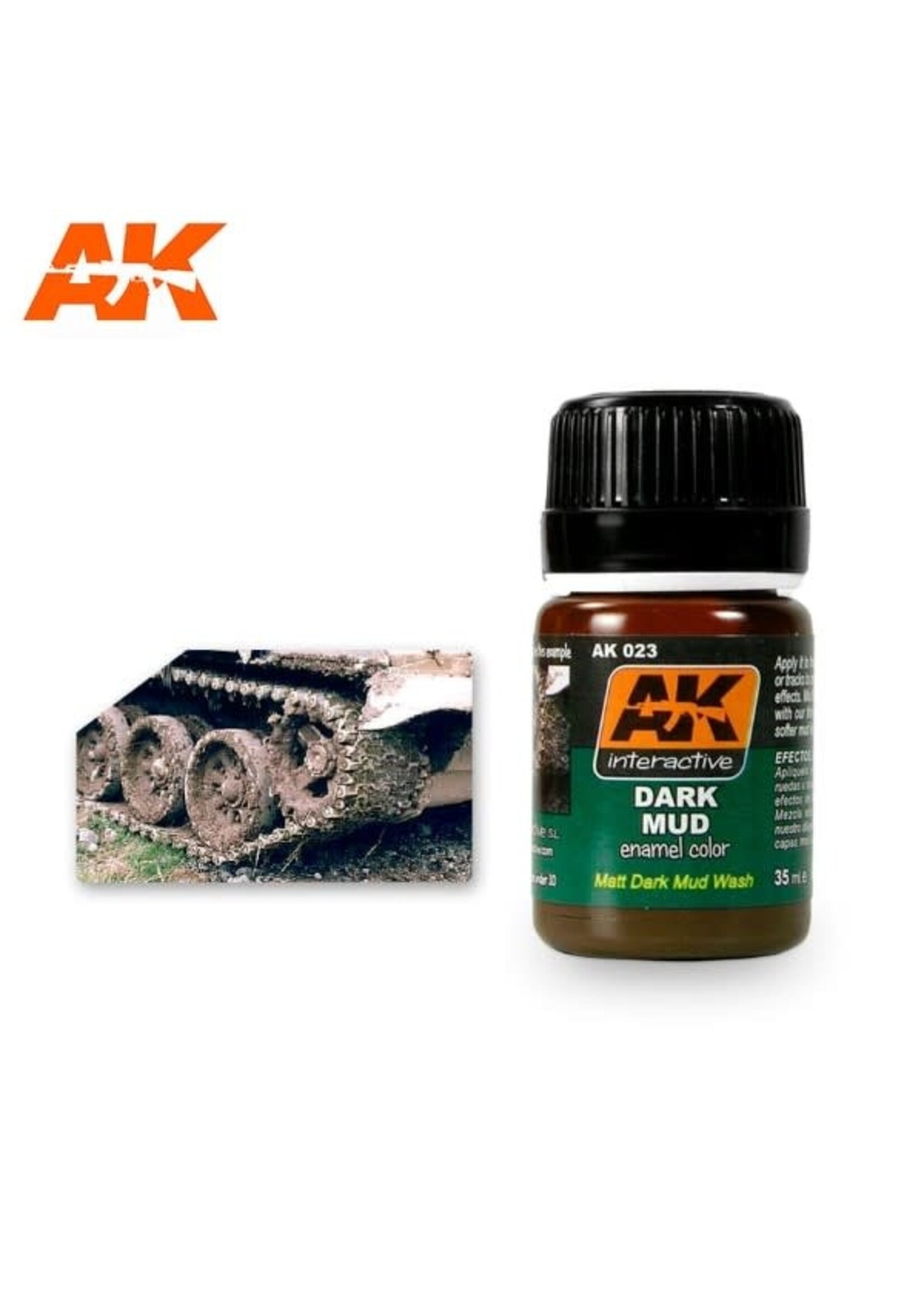 AK Interactive AK-023 Dark Mud Effects (35ml)