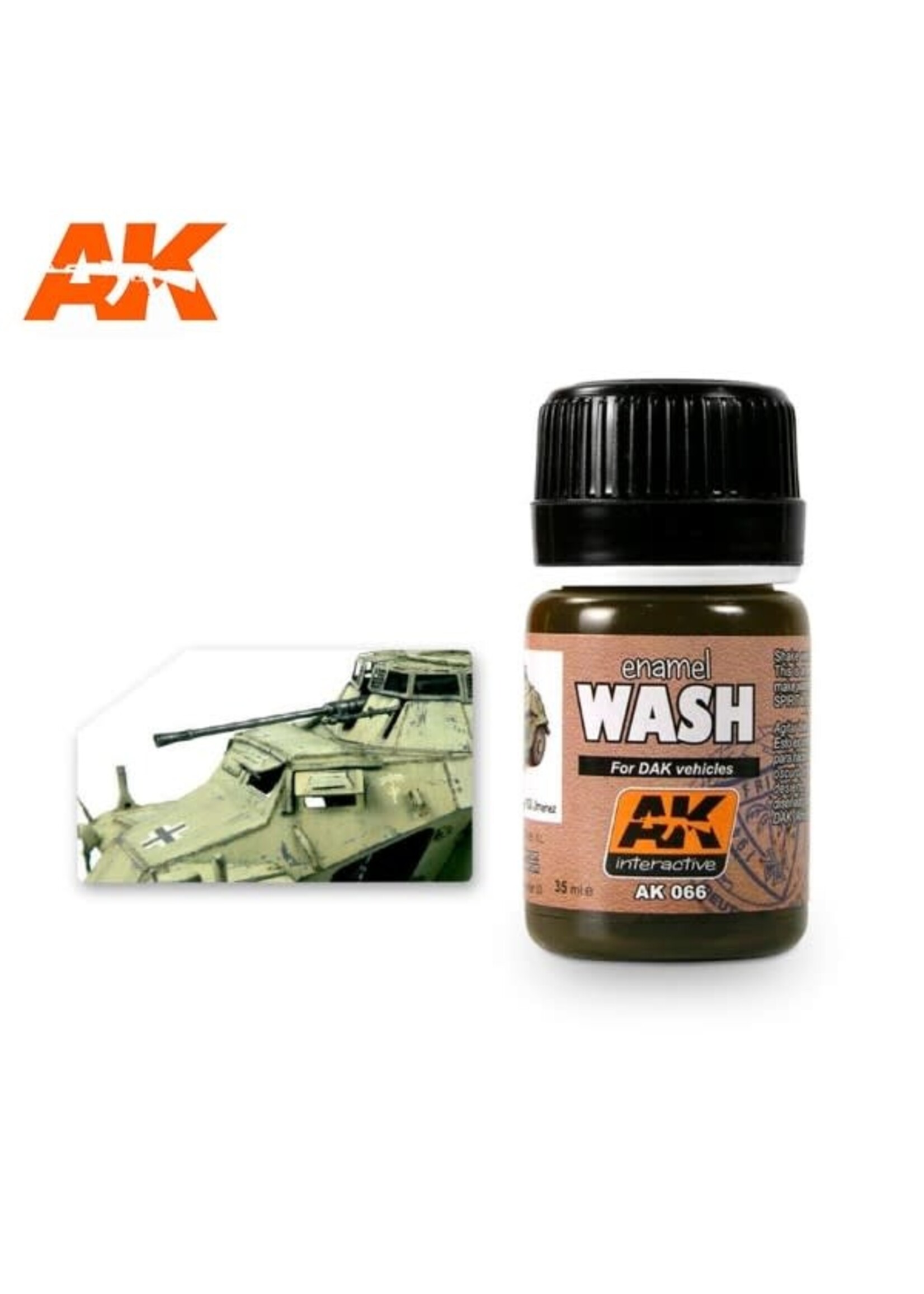 AK Interactive AK-066 Wash For Afrika Korps Vehicles (35ml)