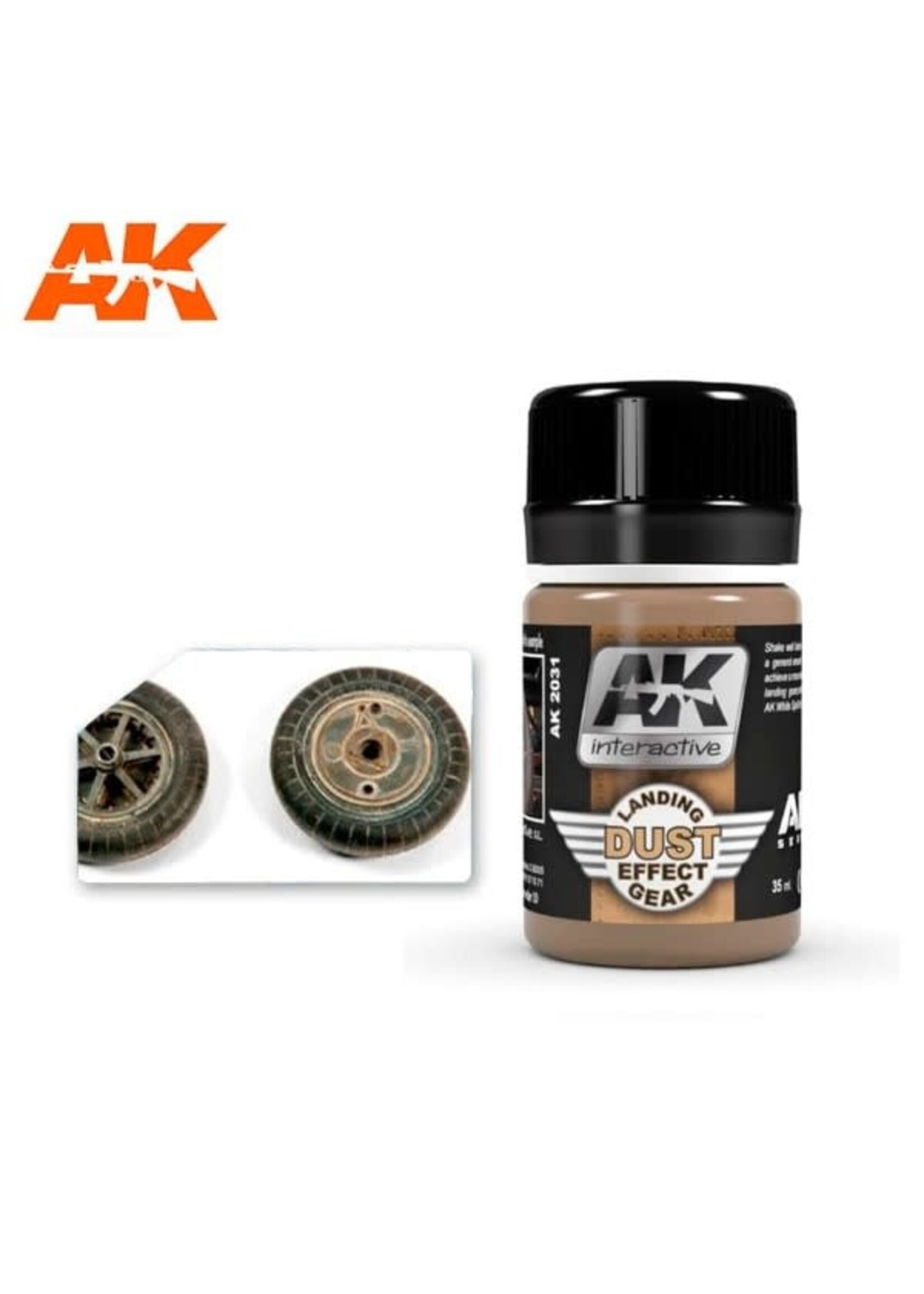 AK Interactive AK-2031 Landing Gear Dust (35ml)