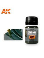 AK Interactive AK-070 Wash For Panzer Grey Vehicles (35ml)