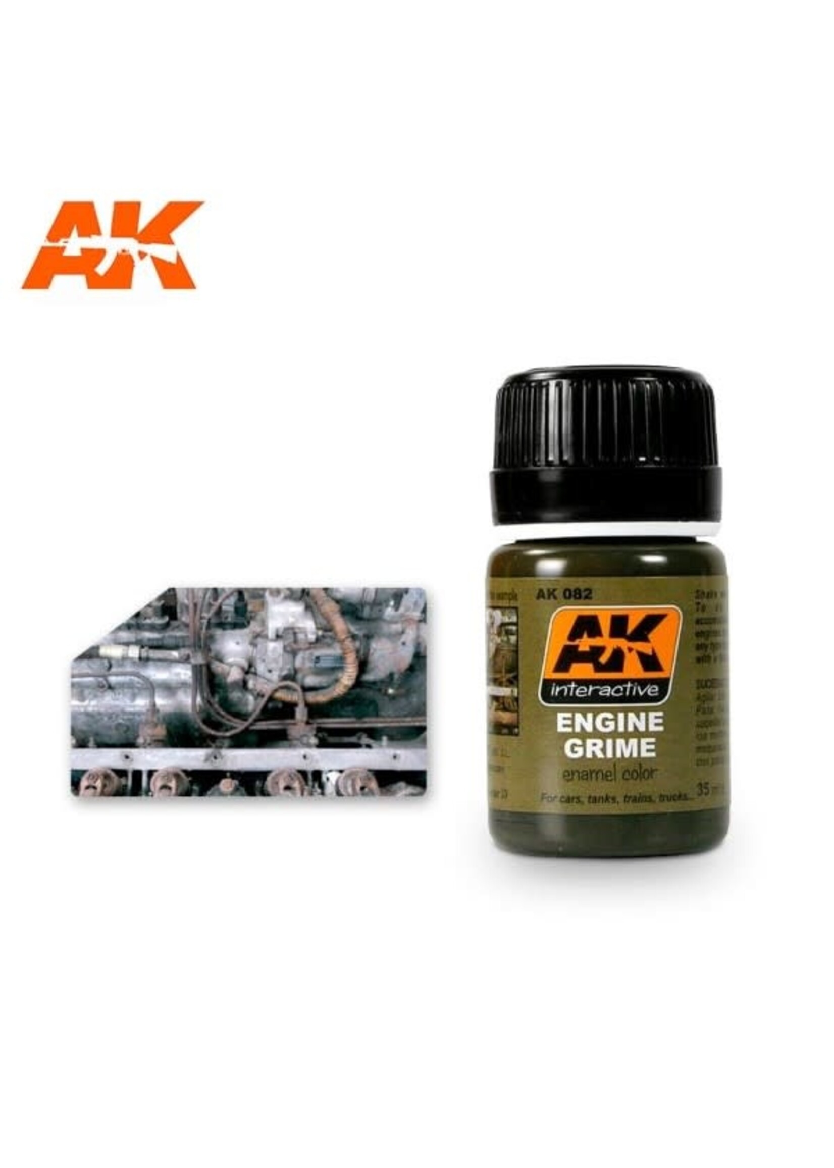 AK Interactive AK-082 Engine Grime (35ml)