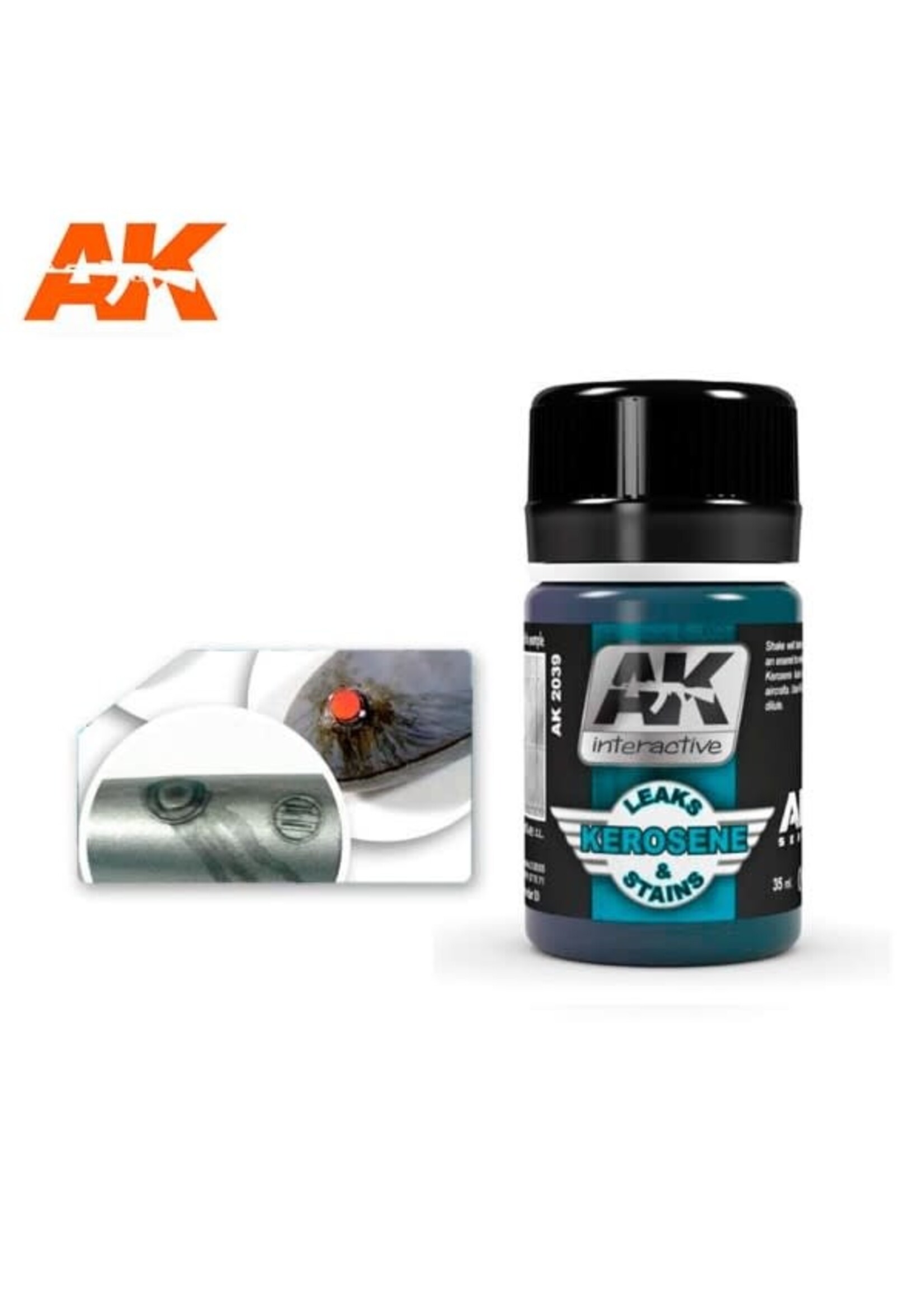 AK Interactive AK-2039 Kerosene Leaks & Stains (35ml)