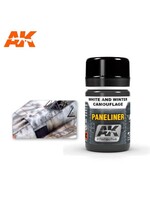 AK Interactive AK-2074 Paneliner For White And Winter Camouflage (35ml)