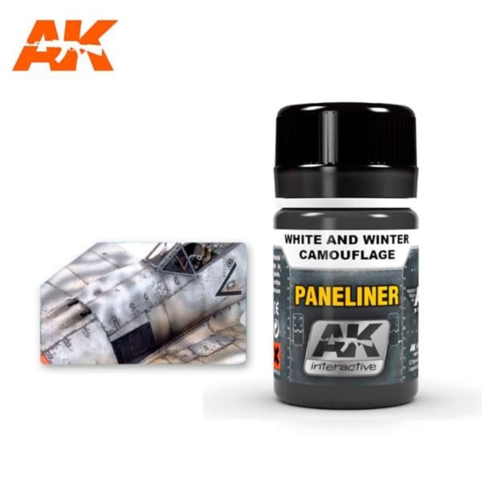 AK Interactive AK-2074 Paneliner For White And Winter Camouflage (35ml)