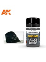 AK Interactive AK-2075 Paneliner For Black Camouflage (35ml)