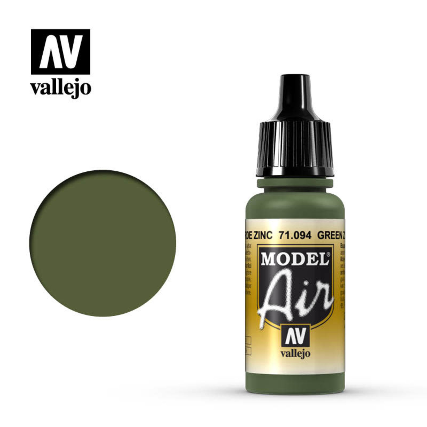 Vallejo VAL71094 Model Air Chromate Green (17ml)