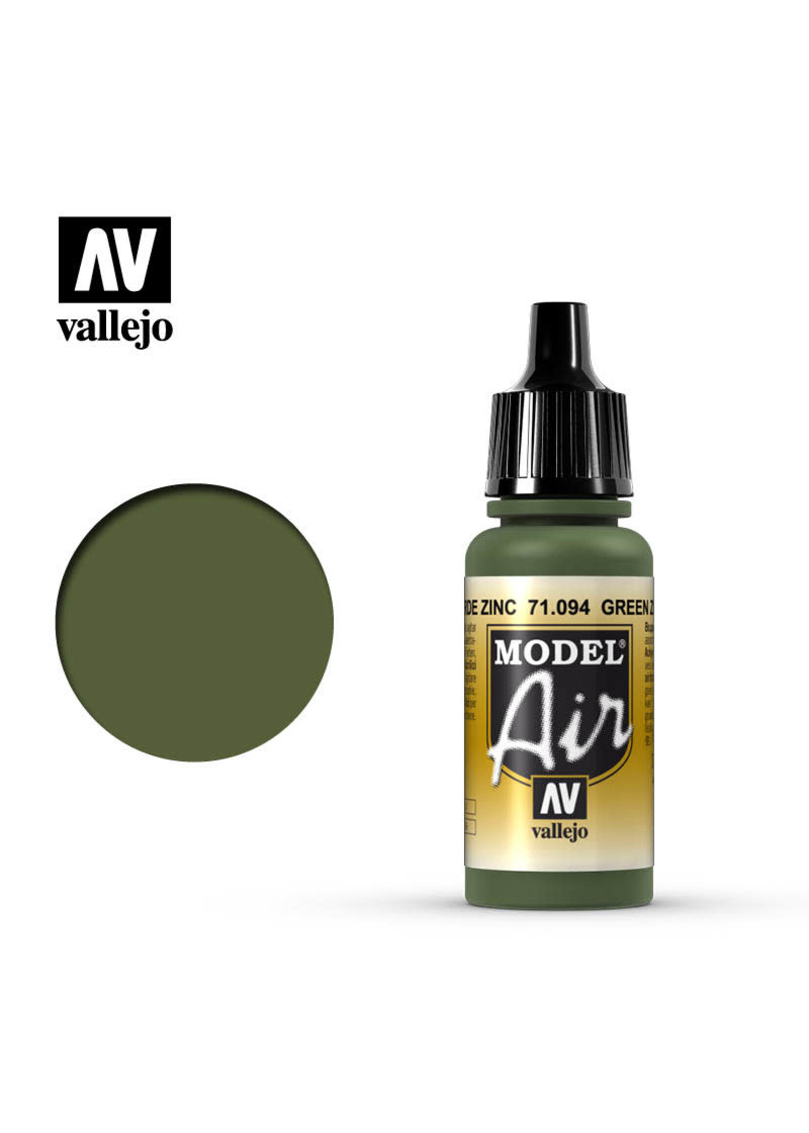 Vallejo VAL71094 Model Air Chromate Green (17ml)