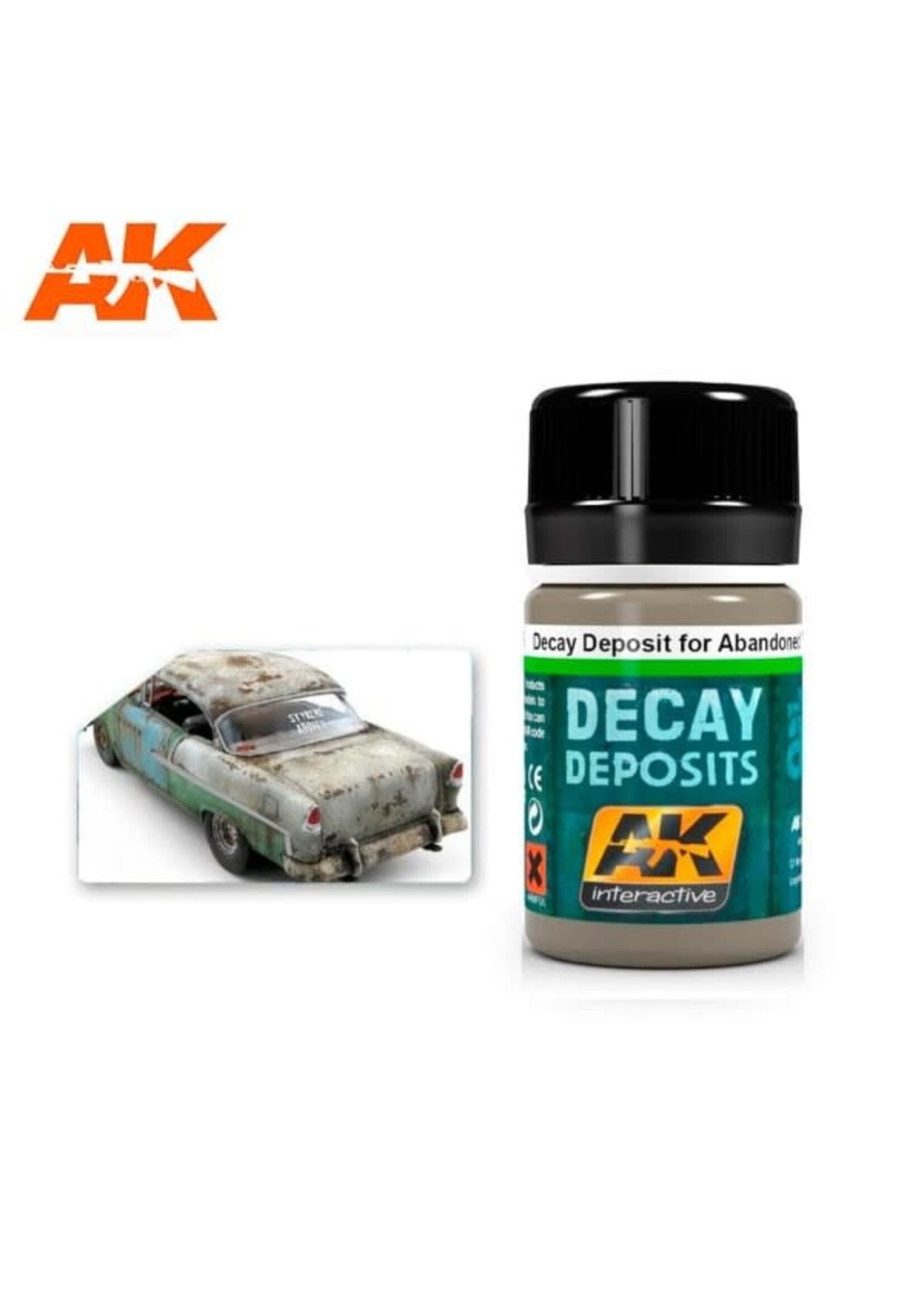 AK Interactive AK-675 Decay Deposit For Abandoned Vehicles (35ml)