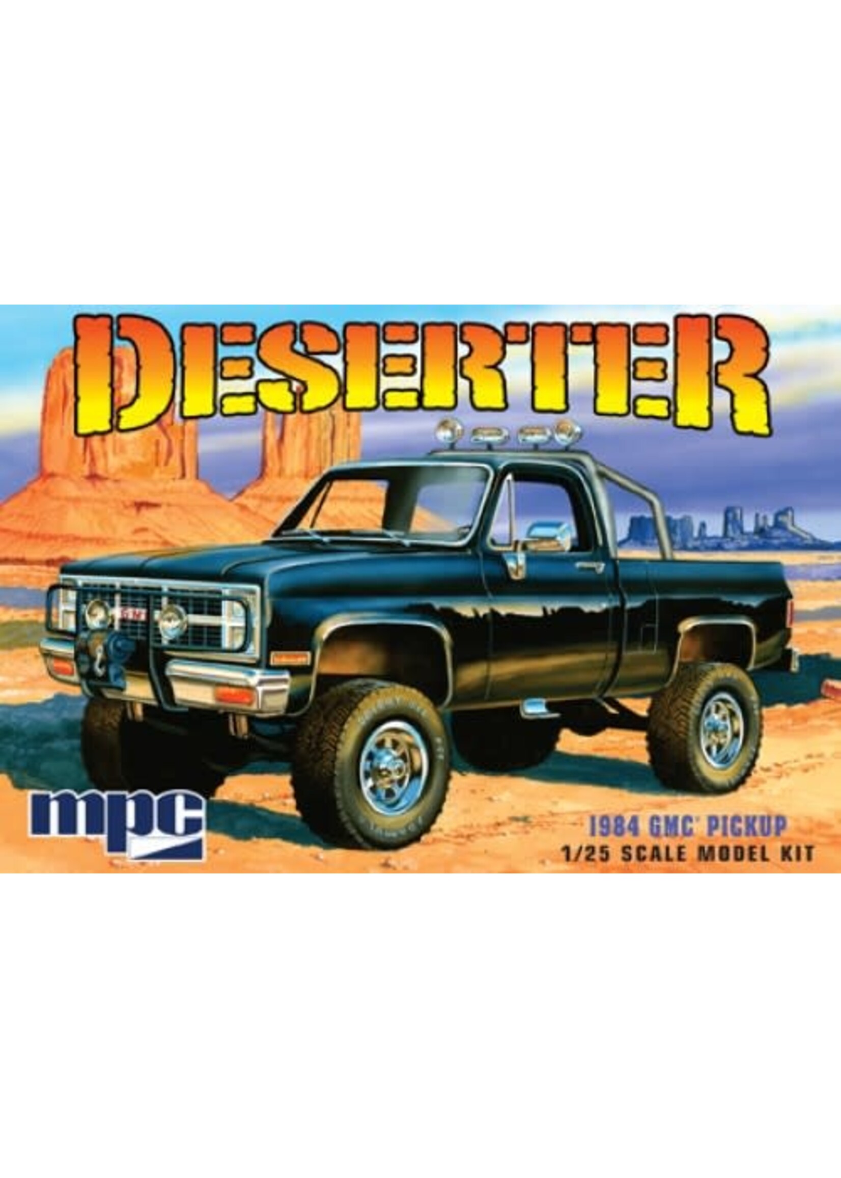 MPC MPC847 1984 GMC Pickup White (1/25)