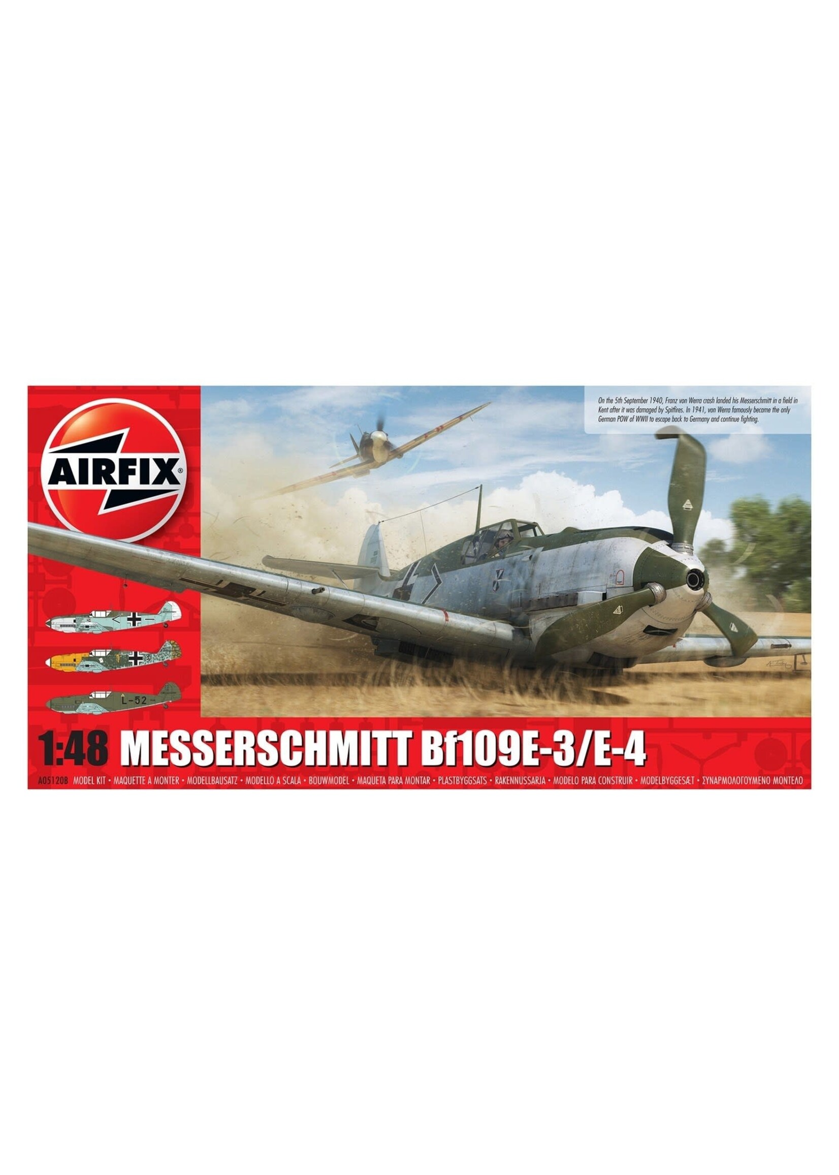 Airfix ***AIR05120B Messerschmitt BF109E-3/E-4 (1/48)