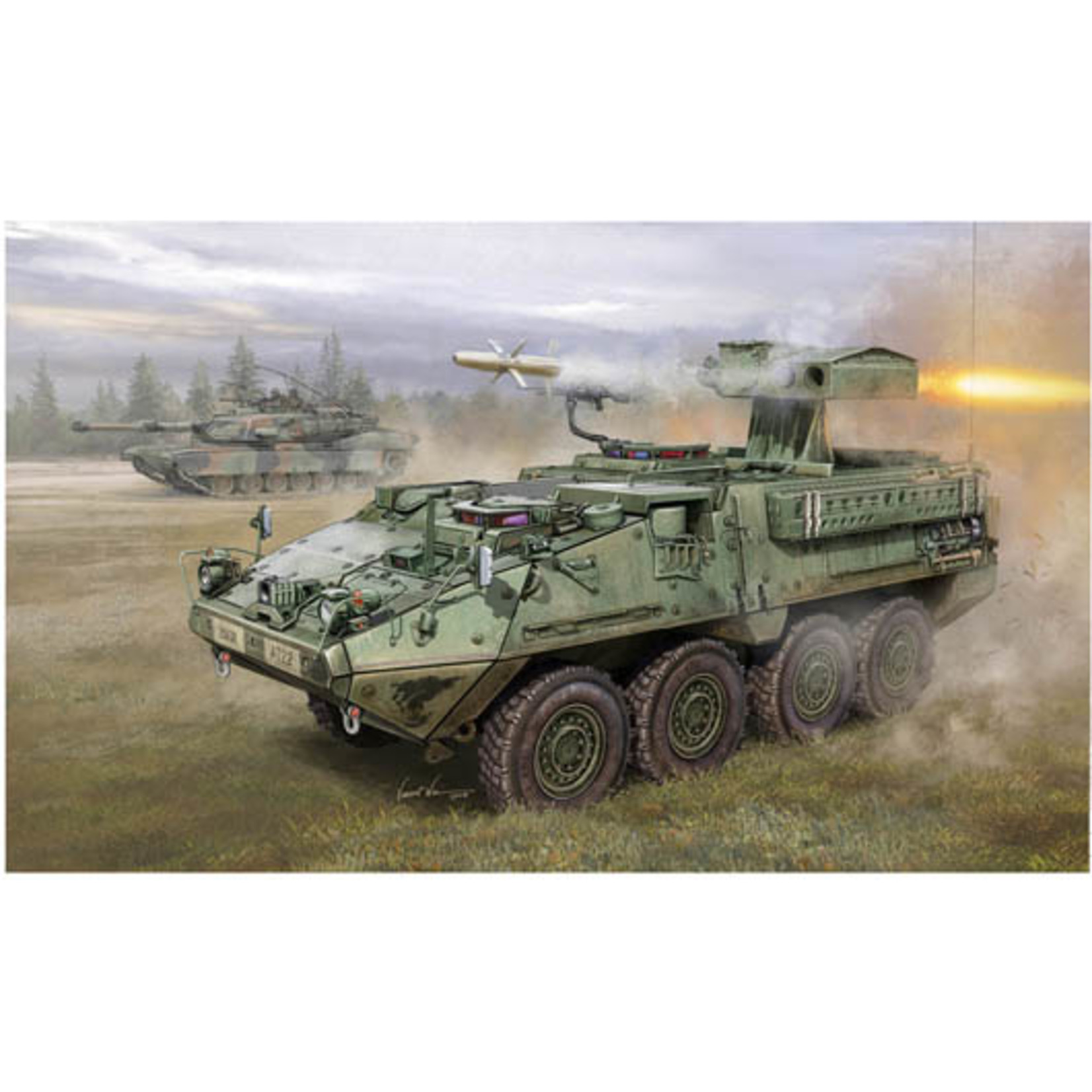 Trumpeter TRU00399 M1134 Stryker Anti-Tank Guided Missile ATGM (1/35)