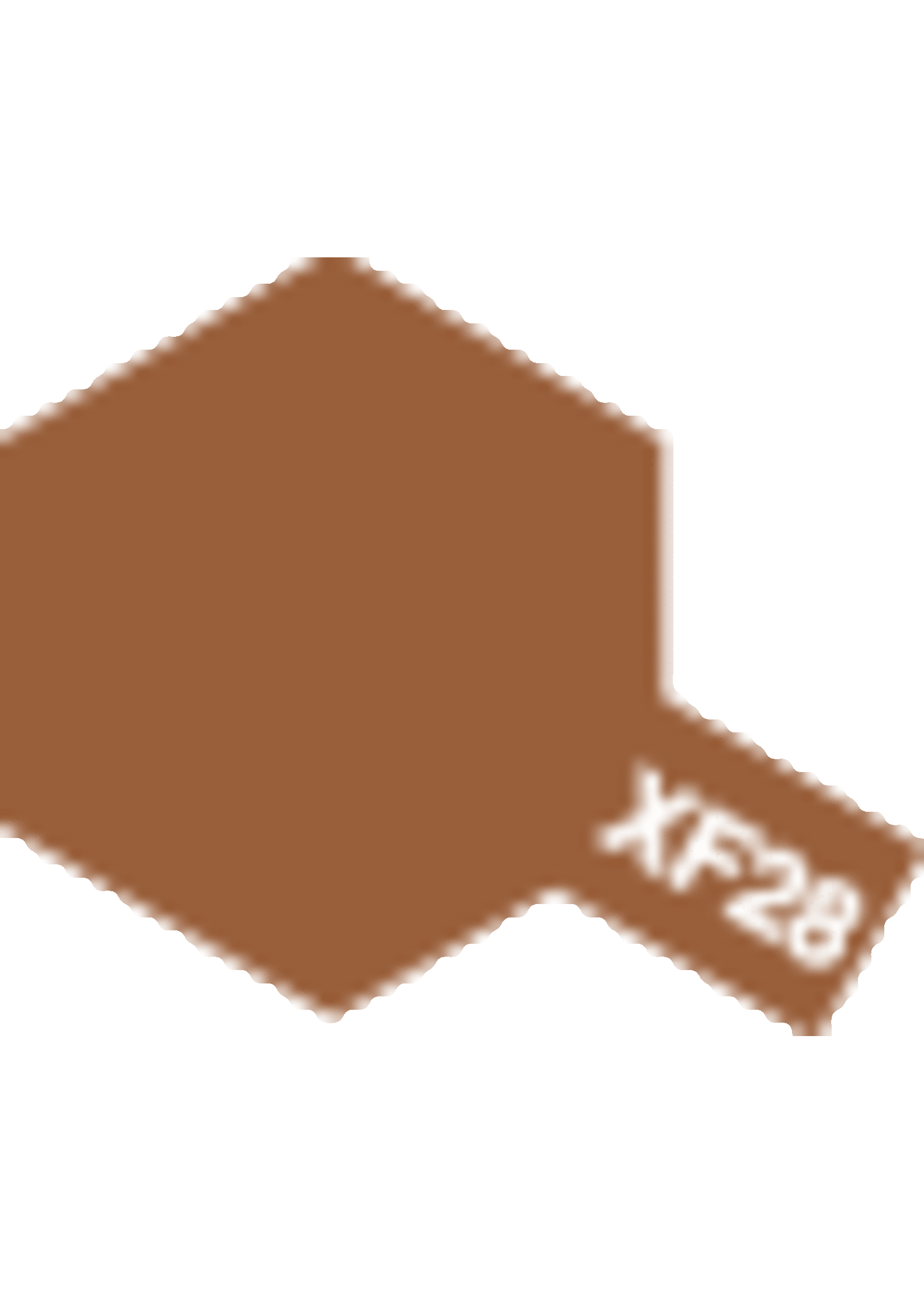 Tamiya TAMEXF28 Enamel Flat Dark Copper (10ml)