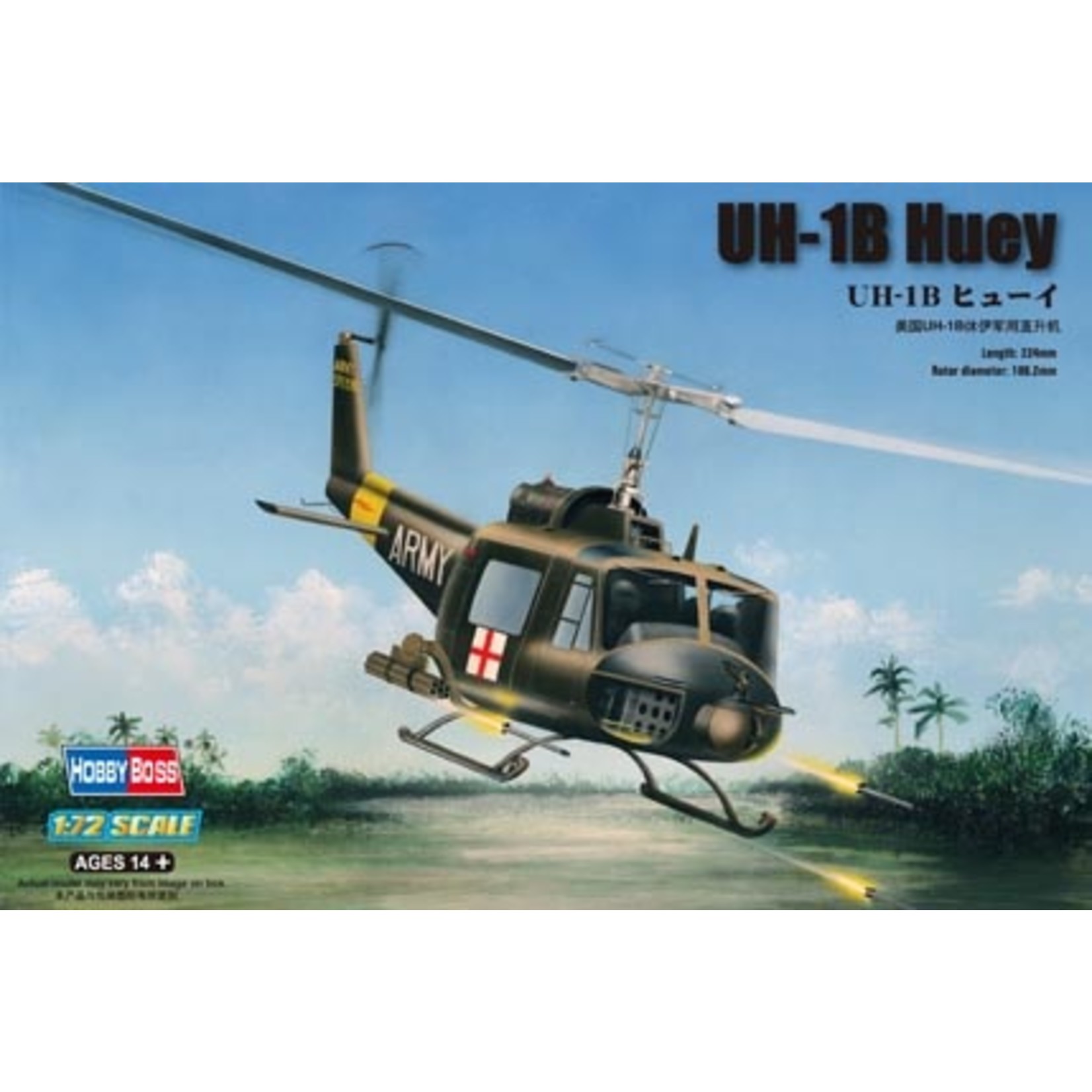 Hobby Boss HBOSS87228 UH-1B Huey (1/72)