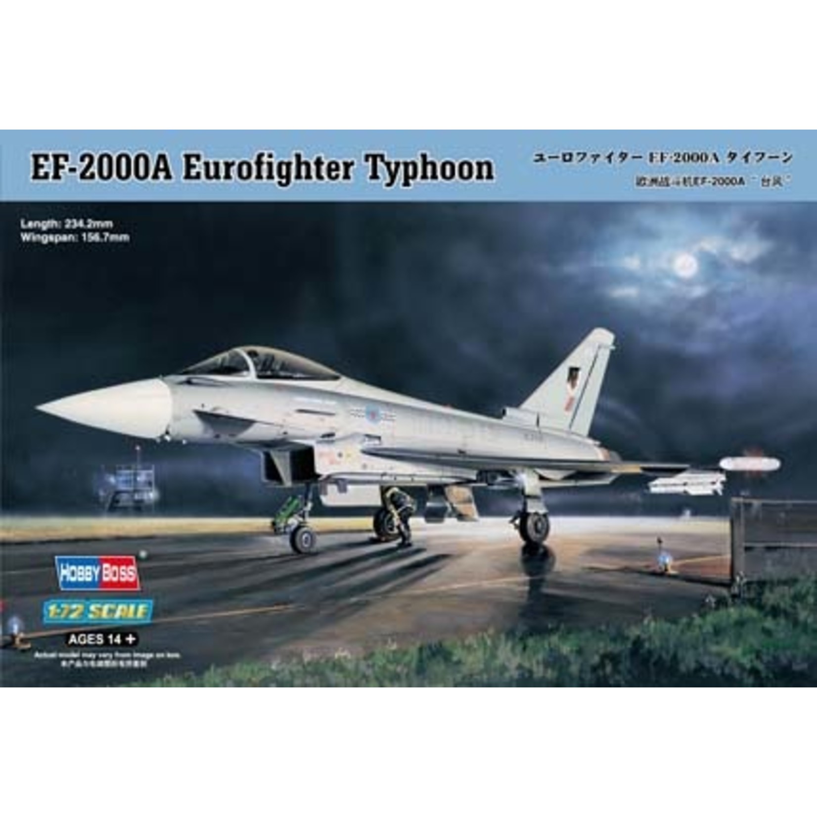 Hobby Boss HBOSS80264 EF-2000A Eurofighter Typhoon (1/72)