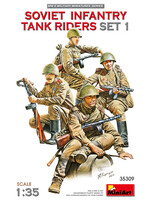 MiniArt ***MIART35309 Soviet Tank Riders Set 1 (1/35)