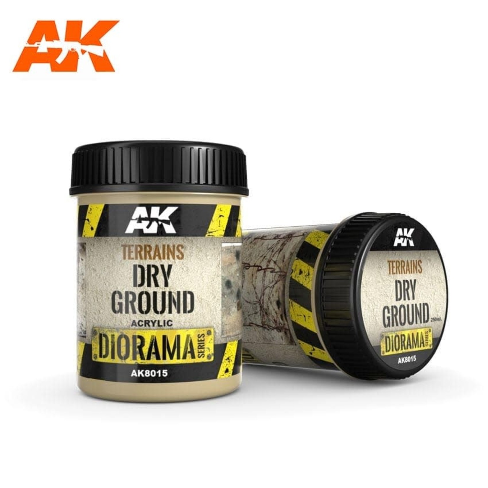 AK Interactive AK Interactive Terrains Dry Ground - 250ml (Acrylic)