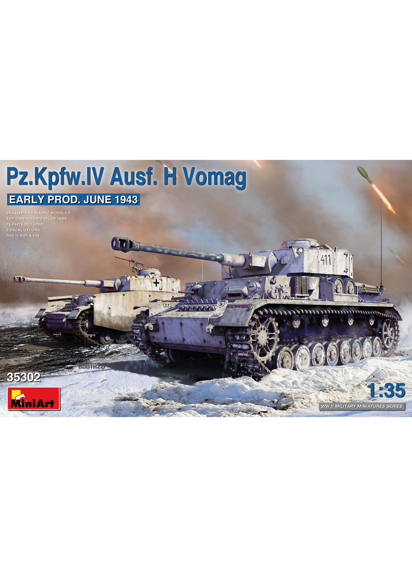 MiniArt ***MIART35302 Pz.Kpfw.IV Ausf.H Vomag (1/35)
