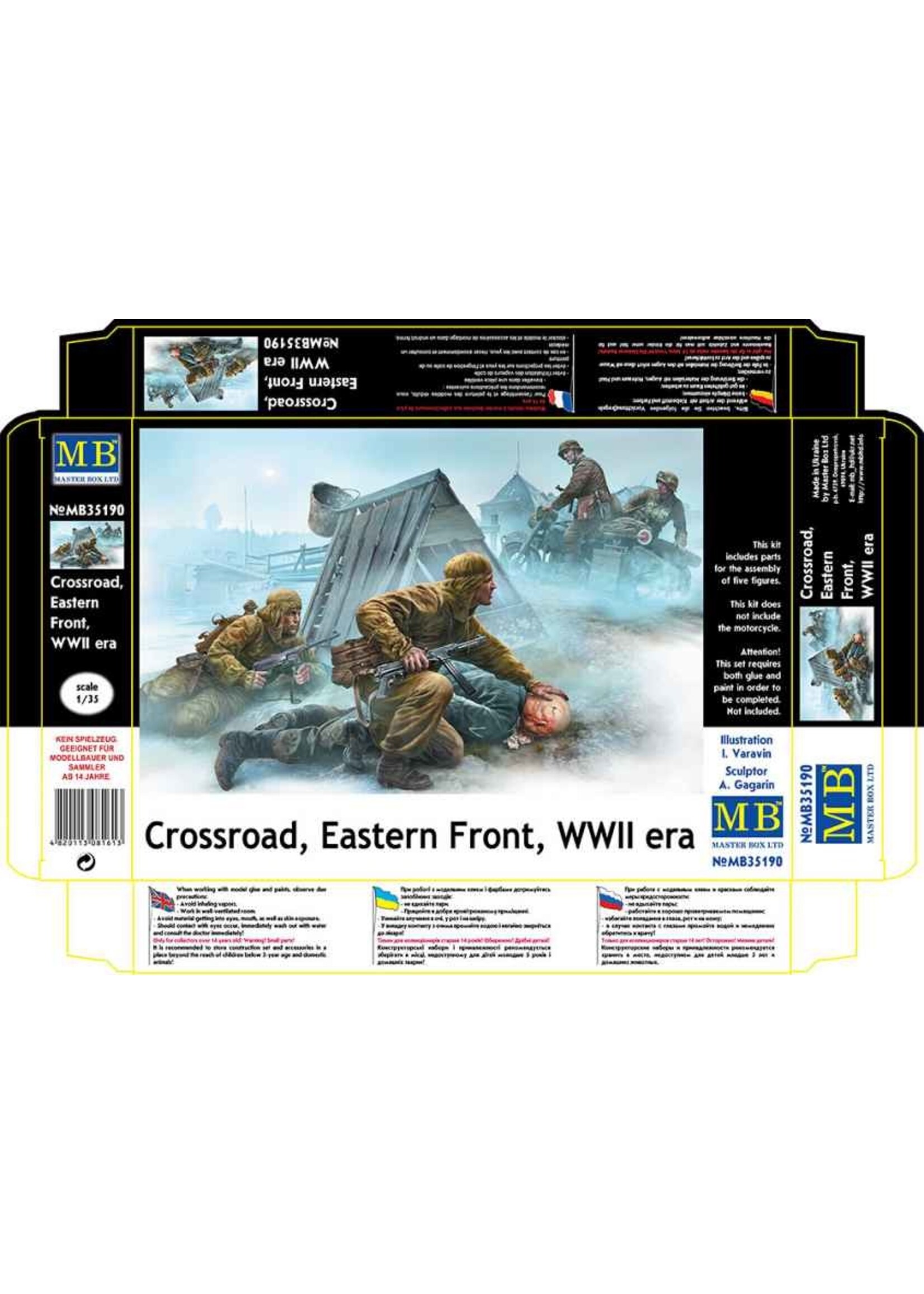 Master Box ***MSTBX35190 Crossroad Eastern Front WWII (1/35)