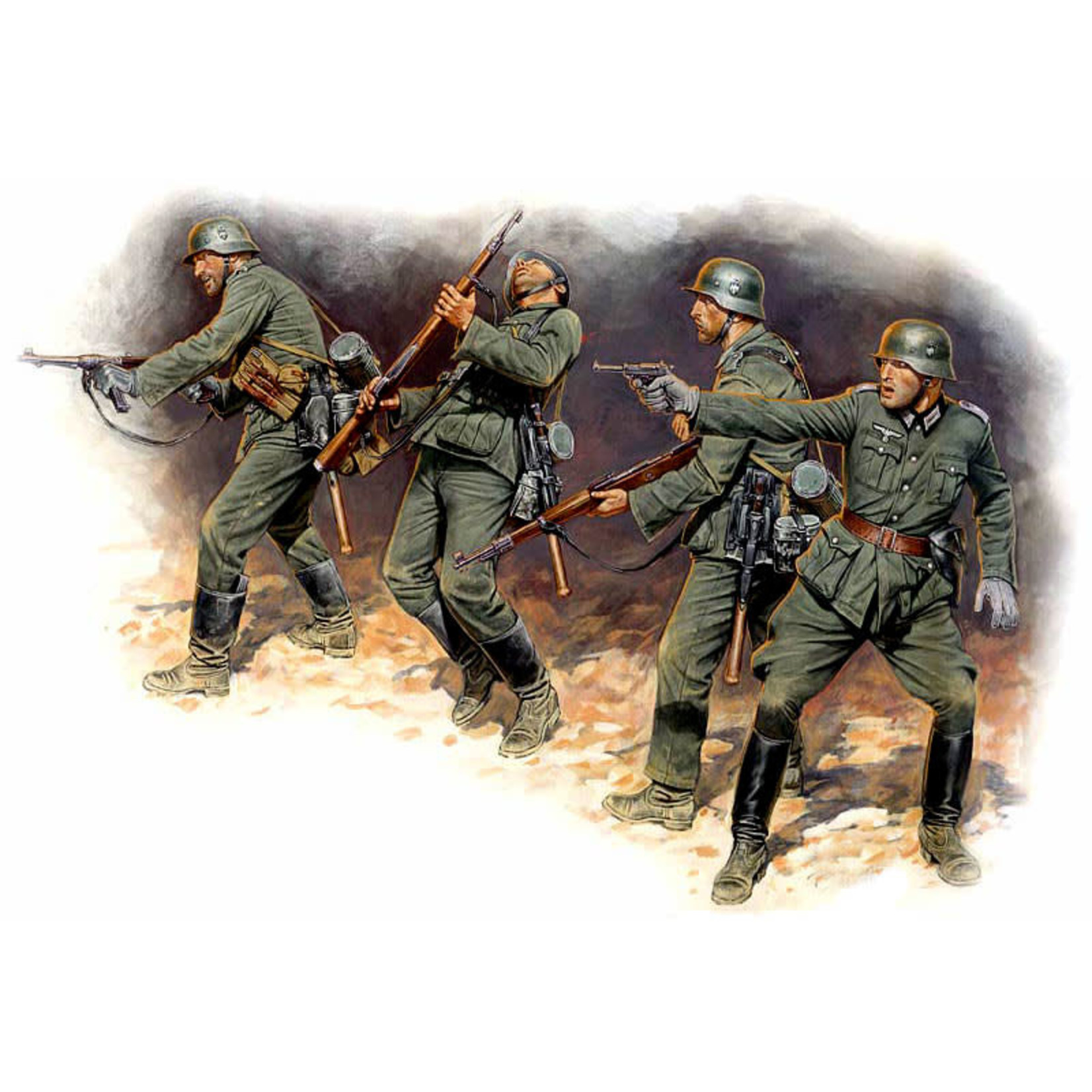 Master Box MSTBX3522 German Infantry in Action 1941-1942 (1/35)