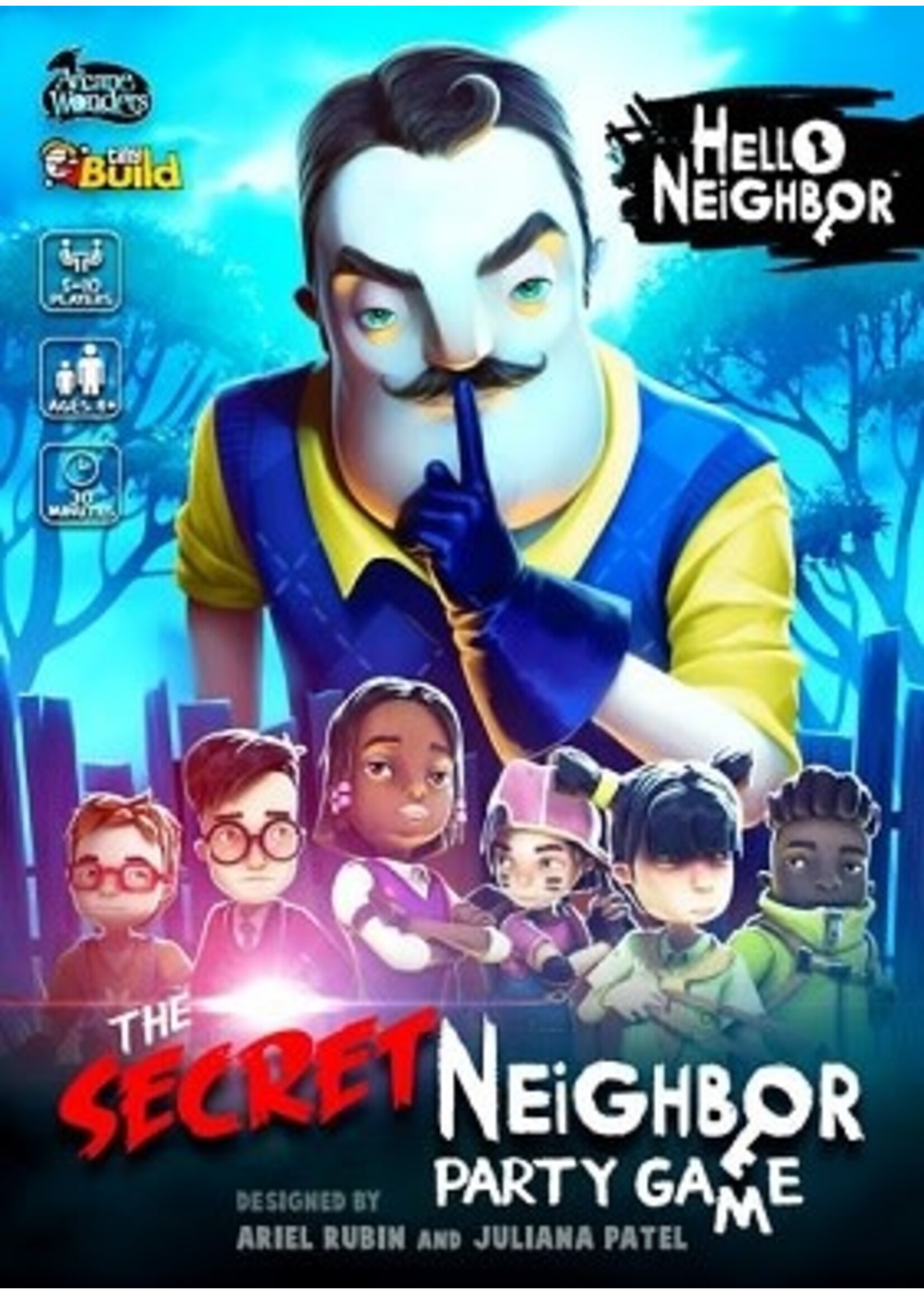 ***Hello Neighbor The Secret Neighbor Party Game