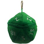 Ultra Pro Dice Bag 15758 Plush D20 Green