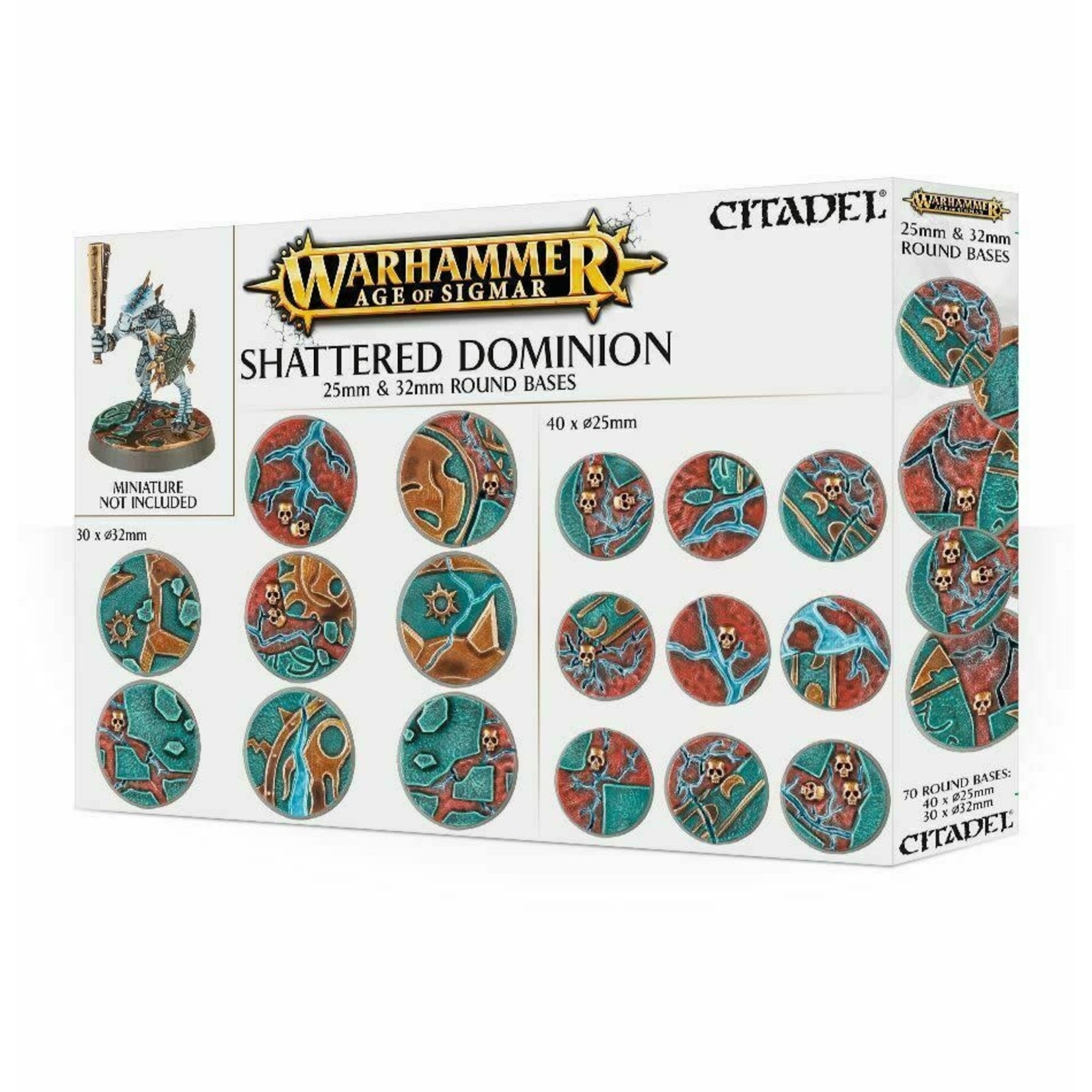 WH40K Generic **25/32mm Bases Shattered Dominion