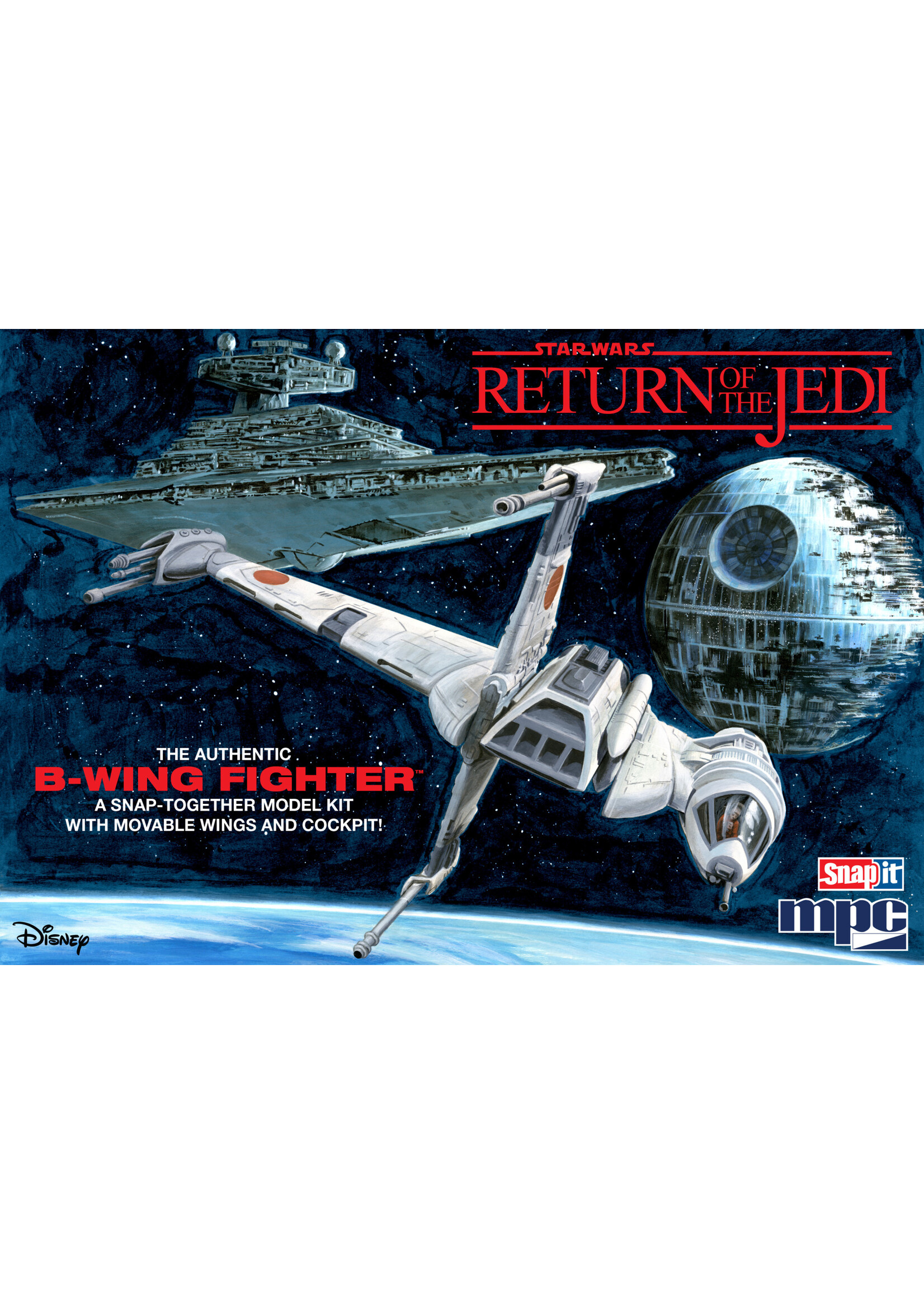 MPC ***MPC949 Return of the Jedi B-Wing Fighter SnapKit (1/144)