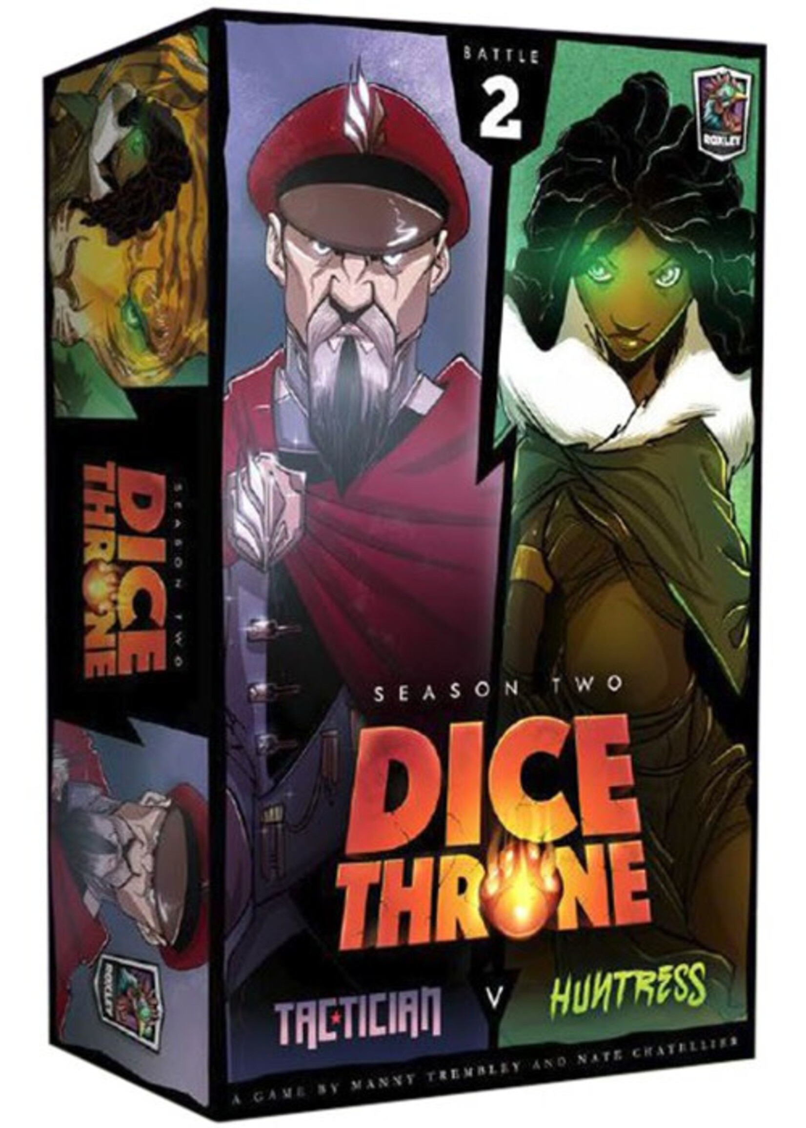 Dice Throne Season 2 Tactician vs Huntress