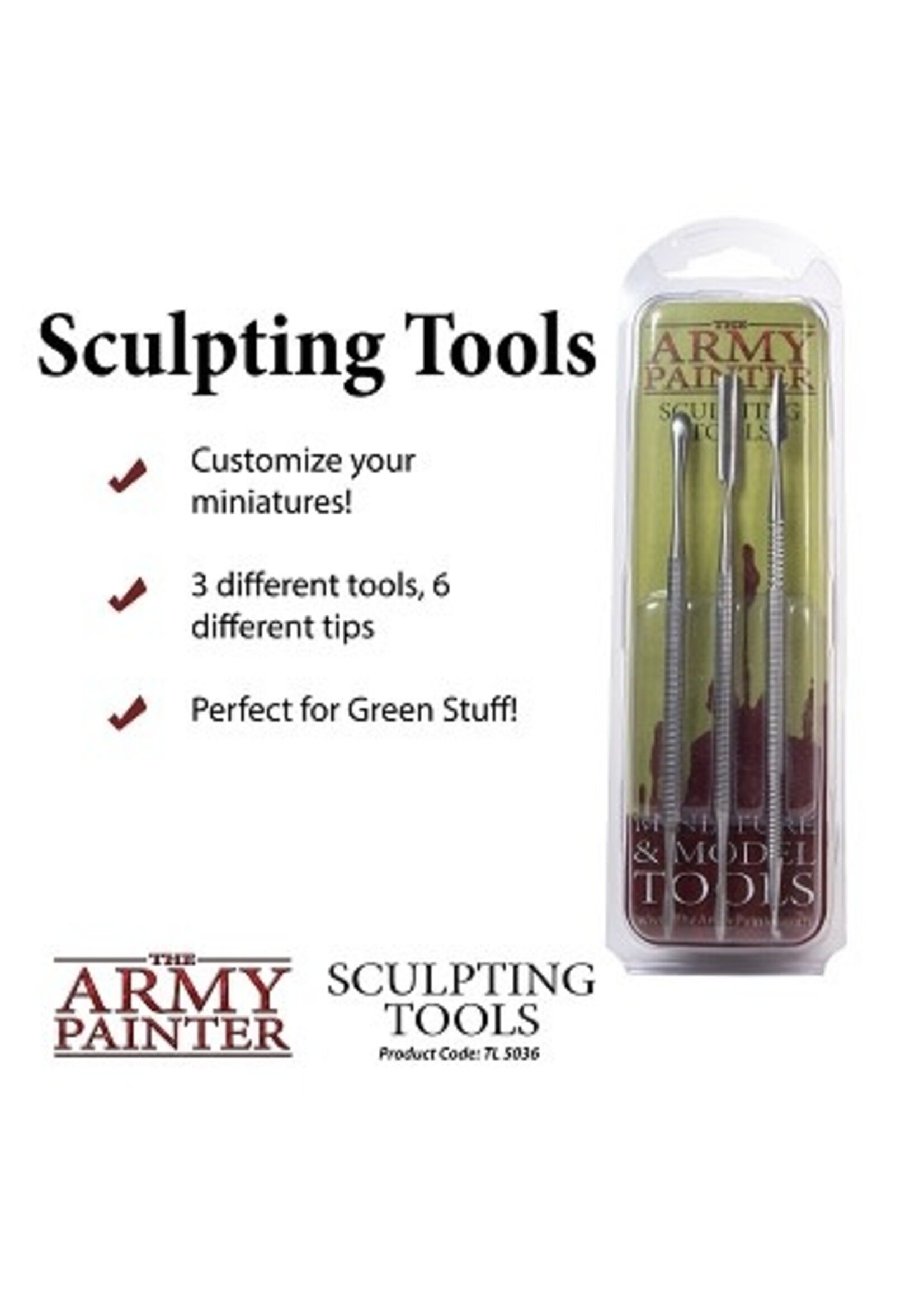 Army Painter TL5036 Hobby Sculpting Tools