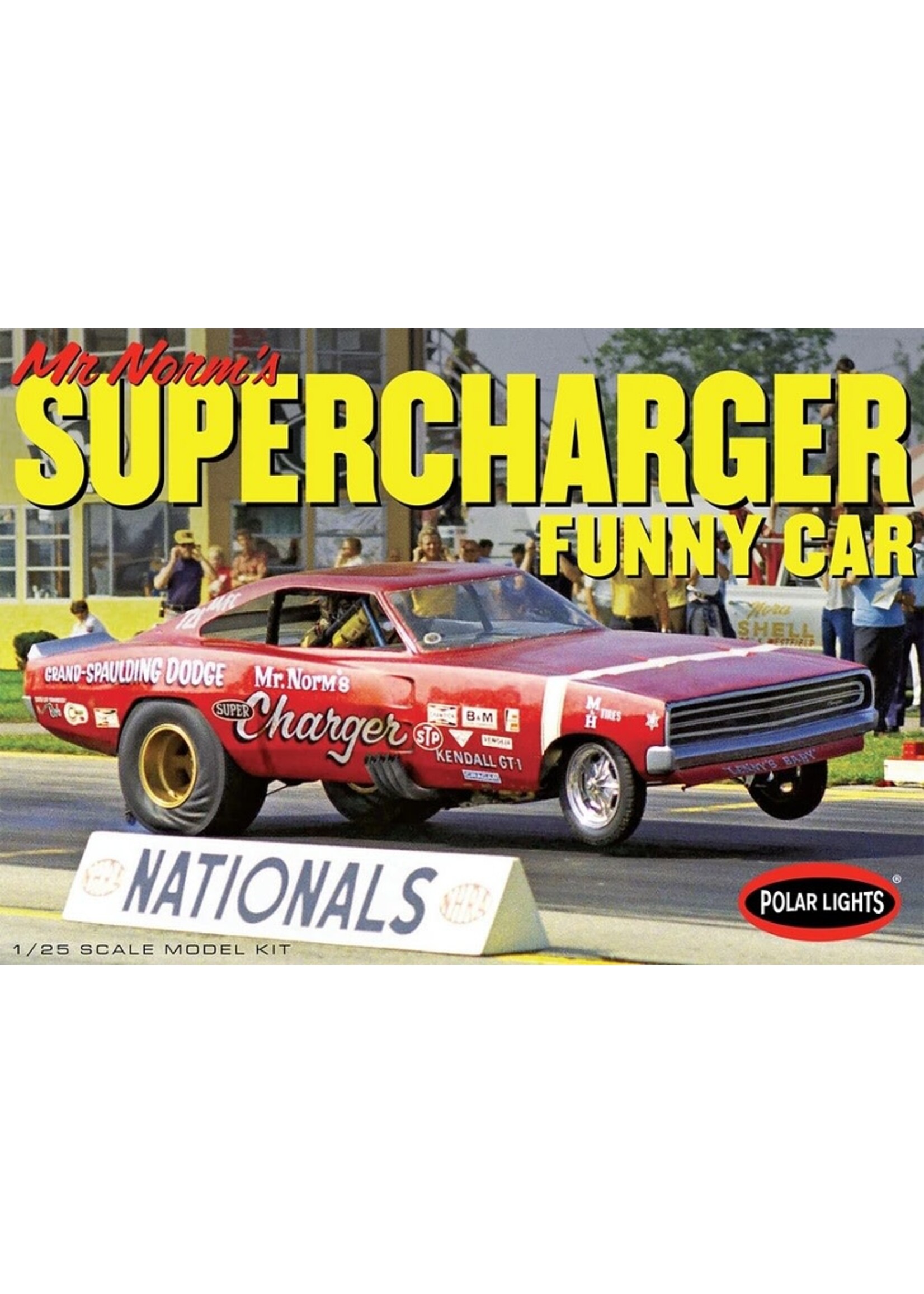 Polar Lights POL989 1969 Dodge Charger Funny Car Mr. Norm (1/25)
