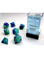 Chessex Dice RPG 26459 7pc Gemini Blue-Teal