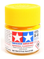 Tamiya TAMEX08 Enamel Gloss Lemon Yellow (10ml)