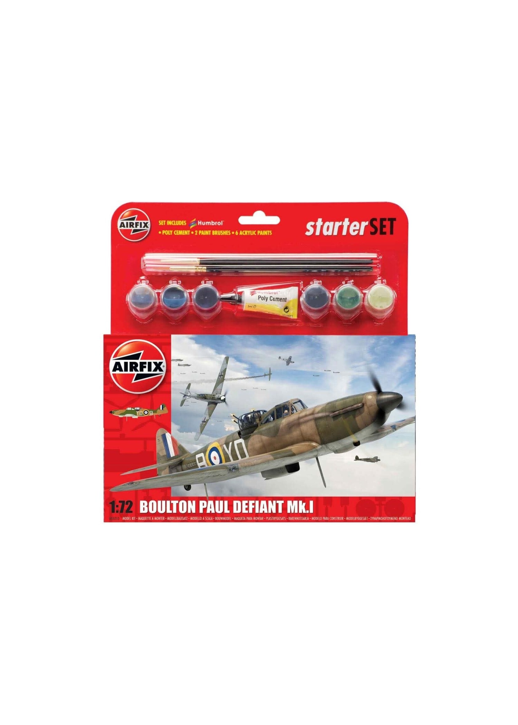 Airfix ***AIR55213 Boulton Paul Defiant Starter Gift Set (1/72)